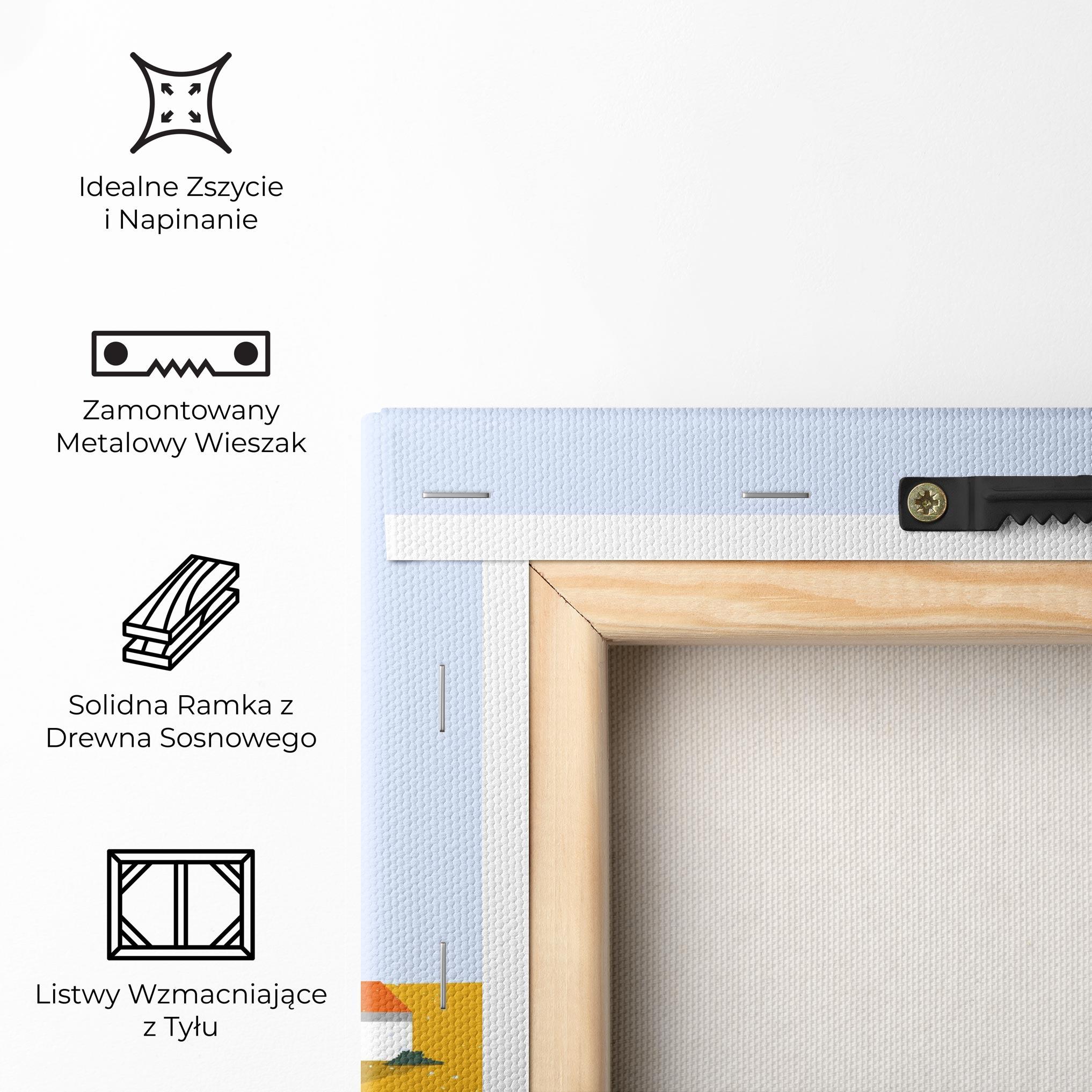 Obraz na Płótnie Beach Tower mockup 5