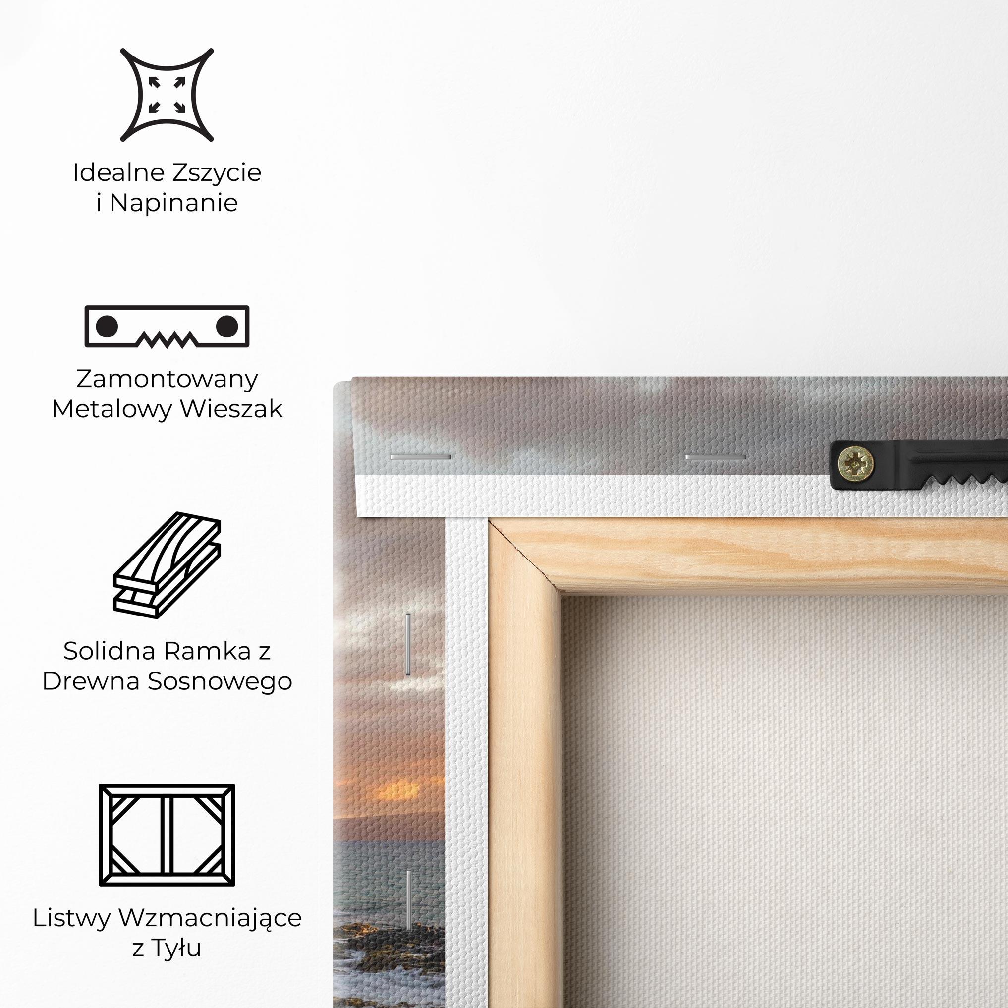 Obraz na Płótnie Beautiful Beach Landscape mockup 5