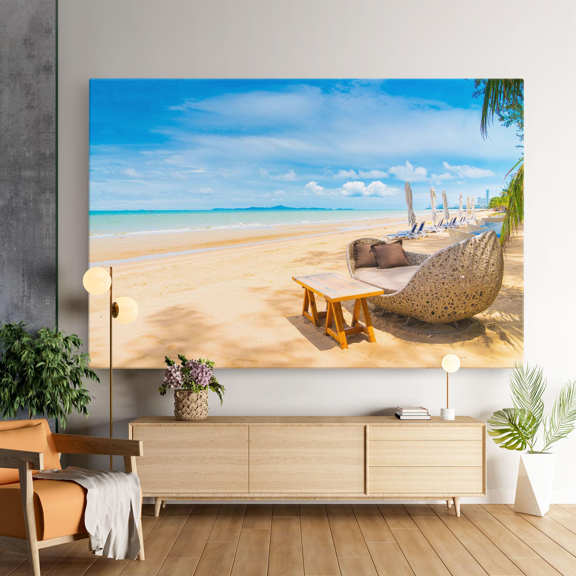 Obraz na Płótnie Dinning Blue Sky mockup 9