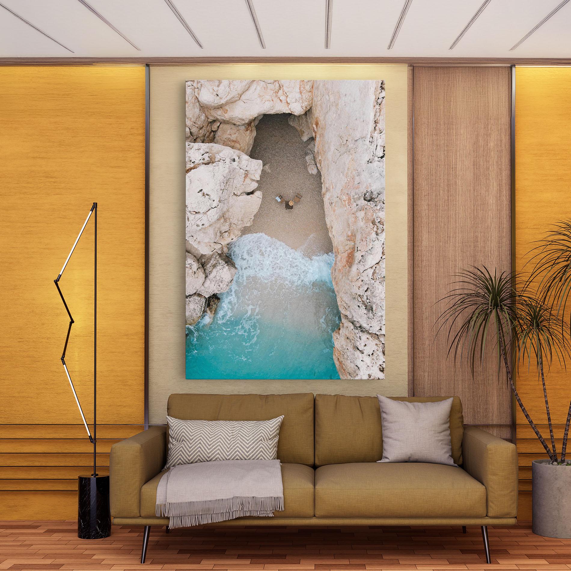 Obraz na Płótnie Private White Cave mockup 9