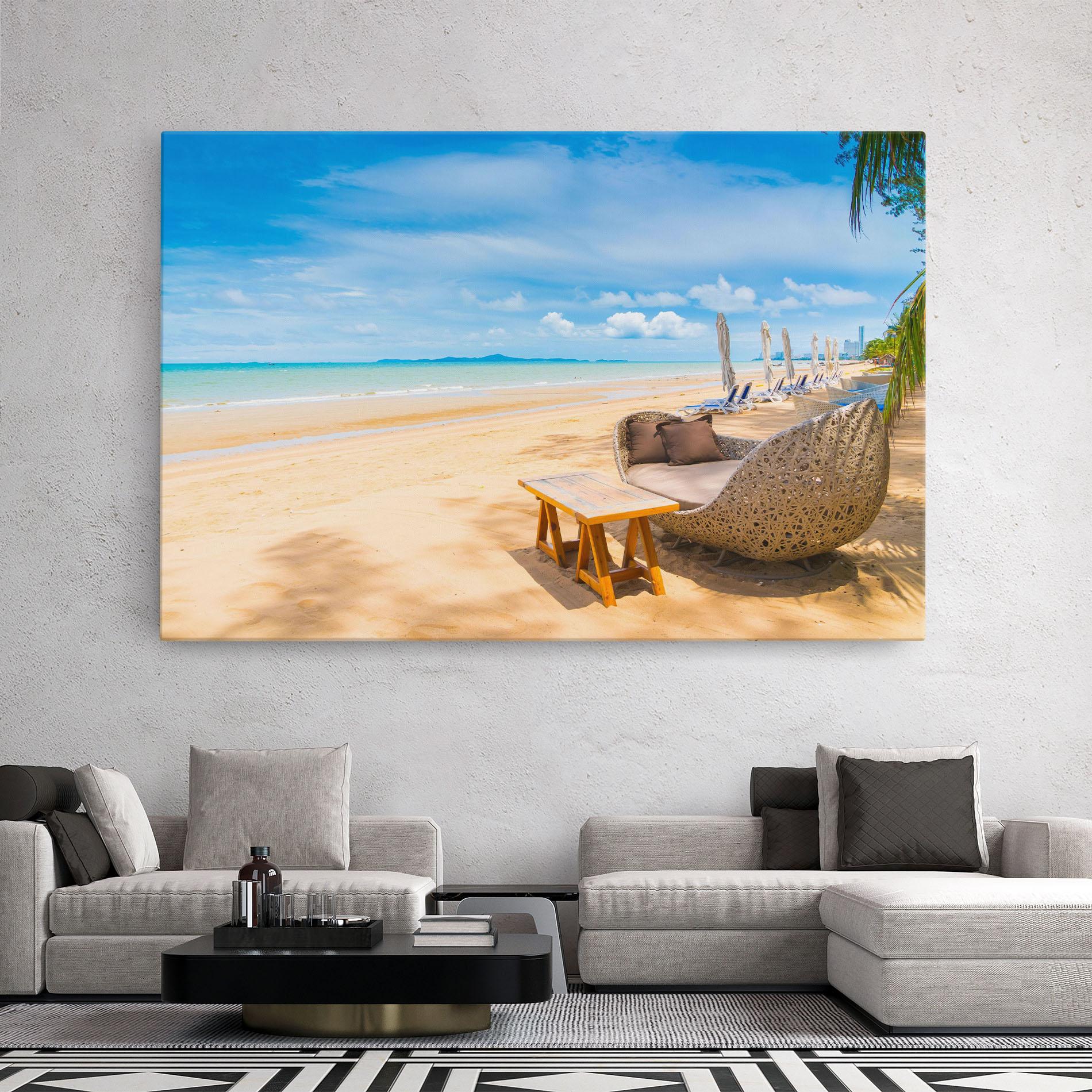 Obraz na Płótnie Dinning Blue Sky mockup 2