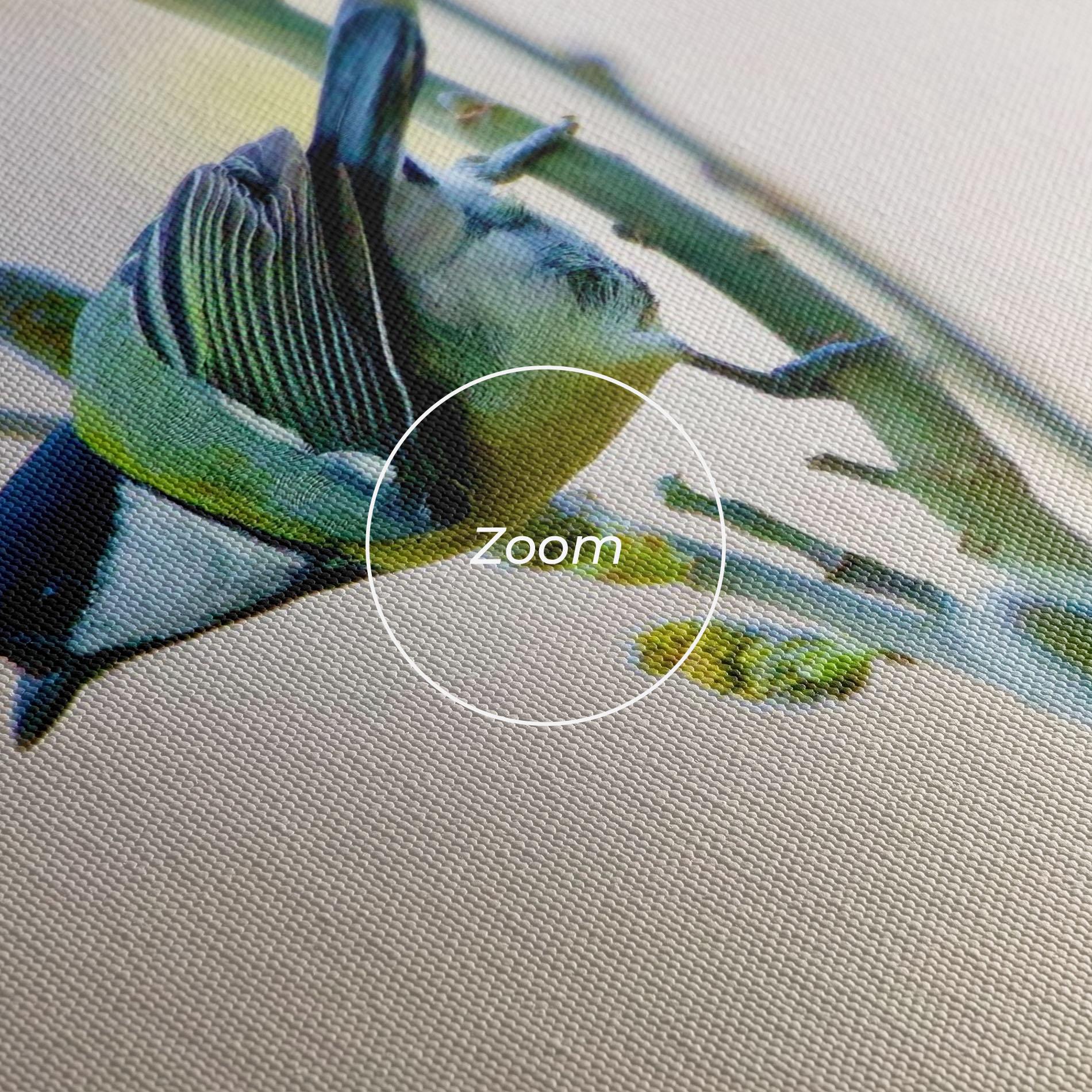 Obraz na Płótnie Beautiful Spring Bird mockup 3