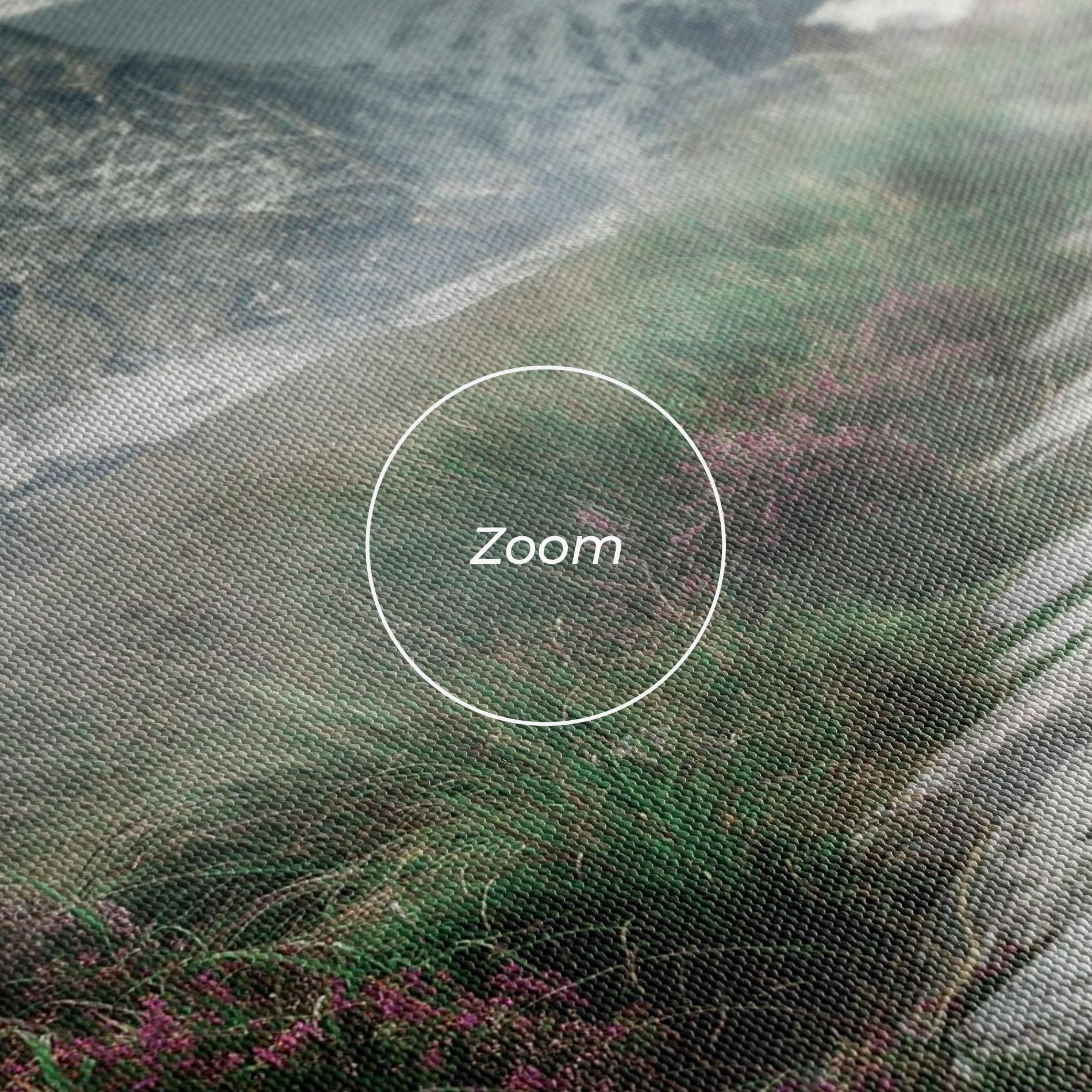 Obraz na Płótnie Mountain Spring View mockup 3