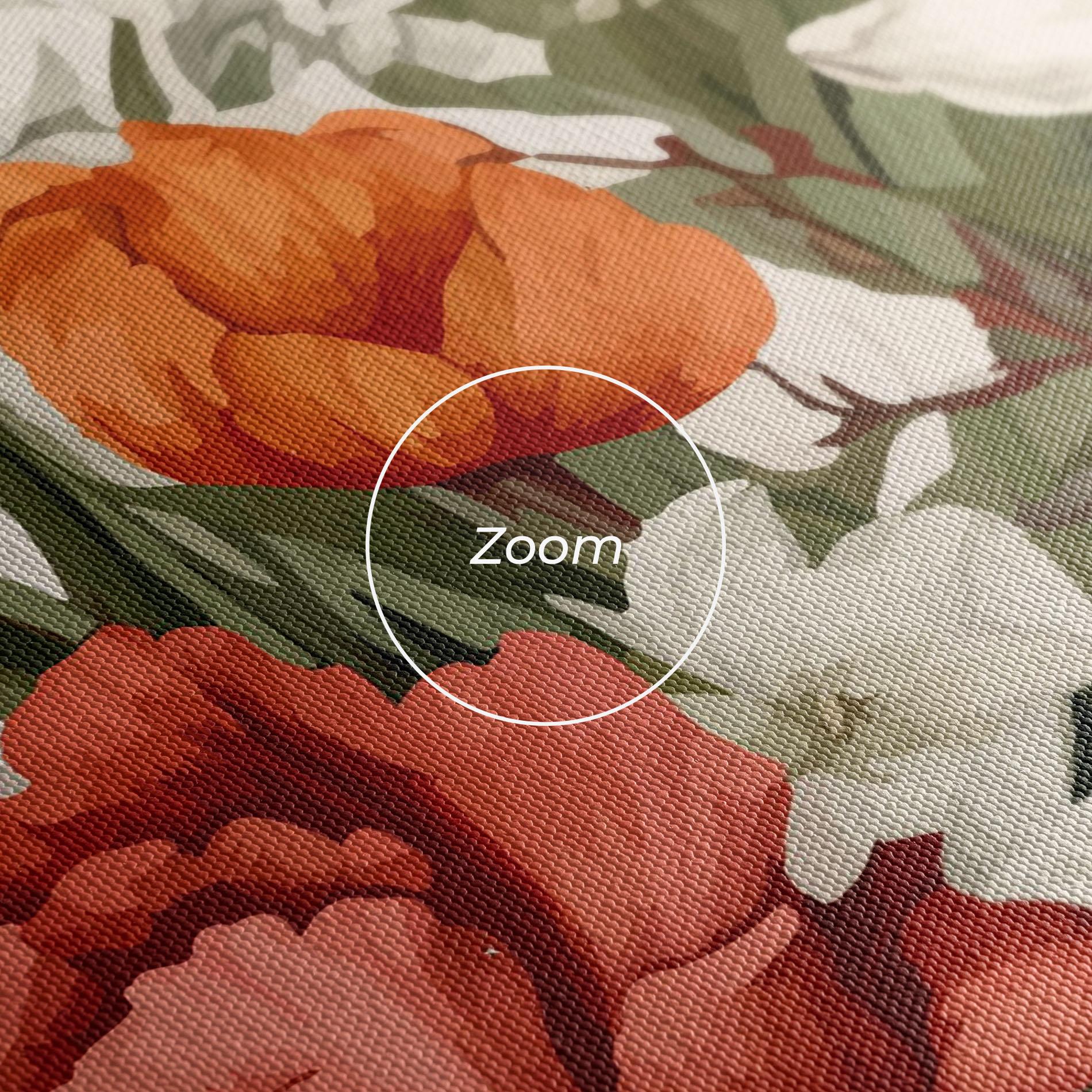 Obraz na Płótnie Orange Red Spring mockup 3