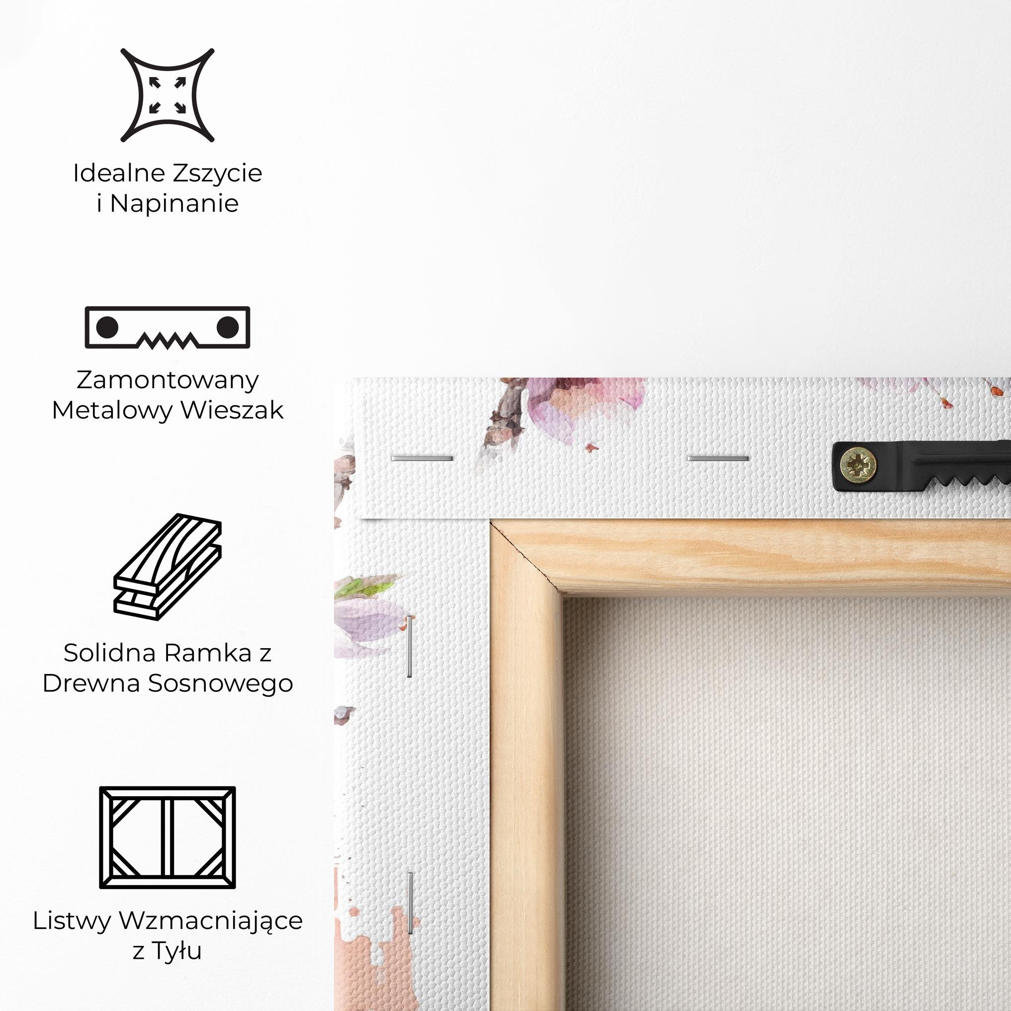 Obraz na Płótnie Cherry Spring Art mockup 5