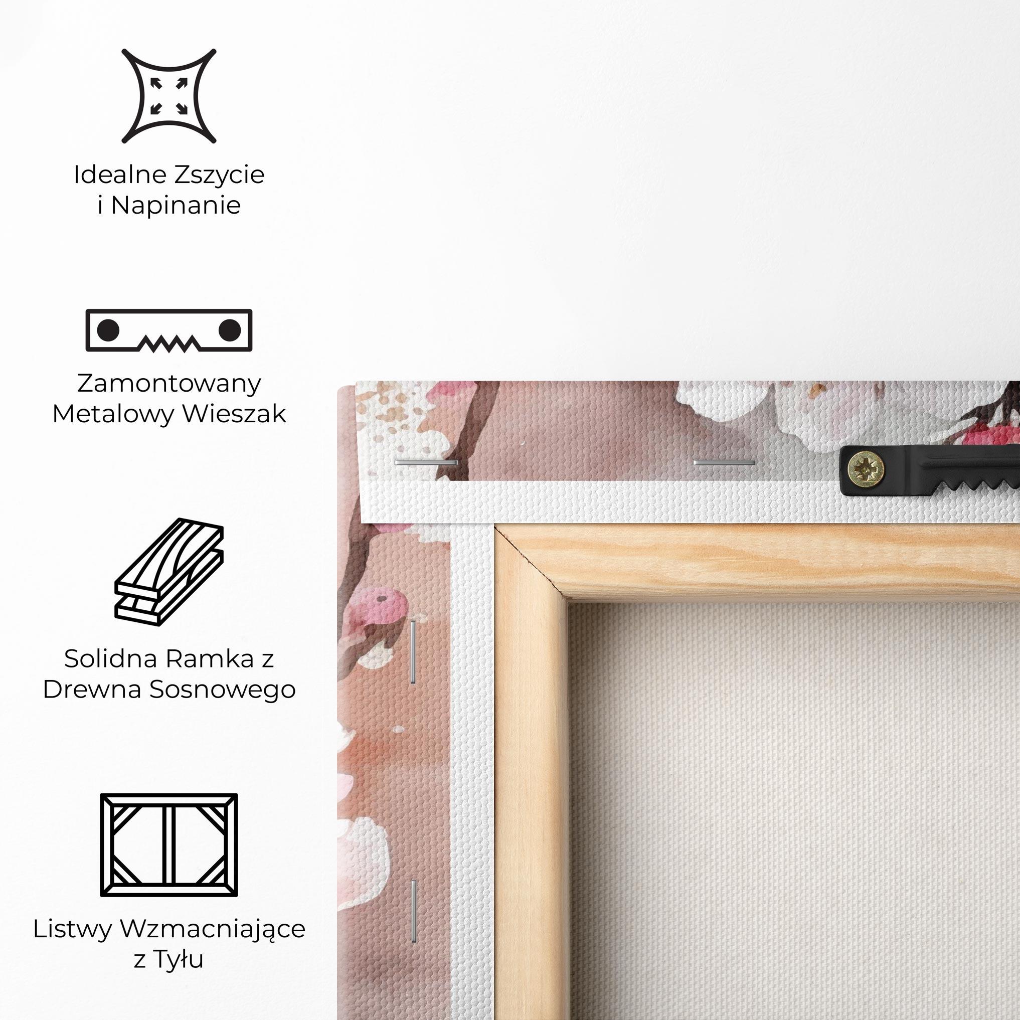 Obraz na Płótnie Cherry Spring Flower mockup 5