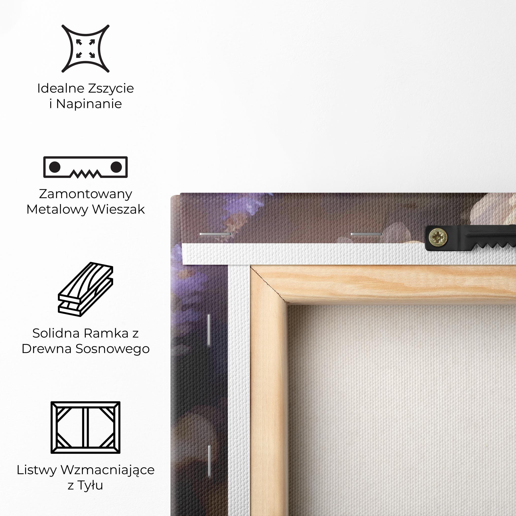 Obraz na Płótnie Cream Flower Spring mockup 5