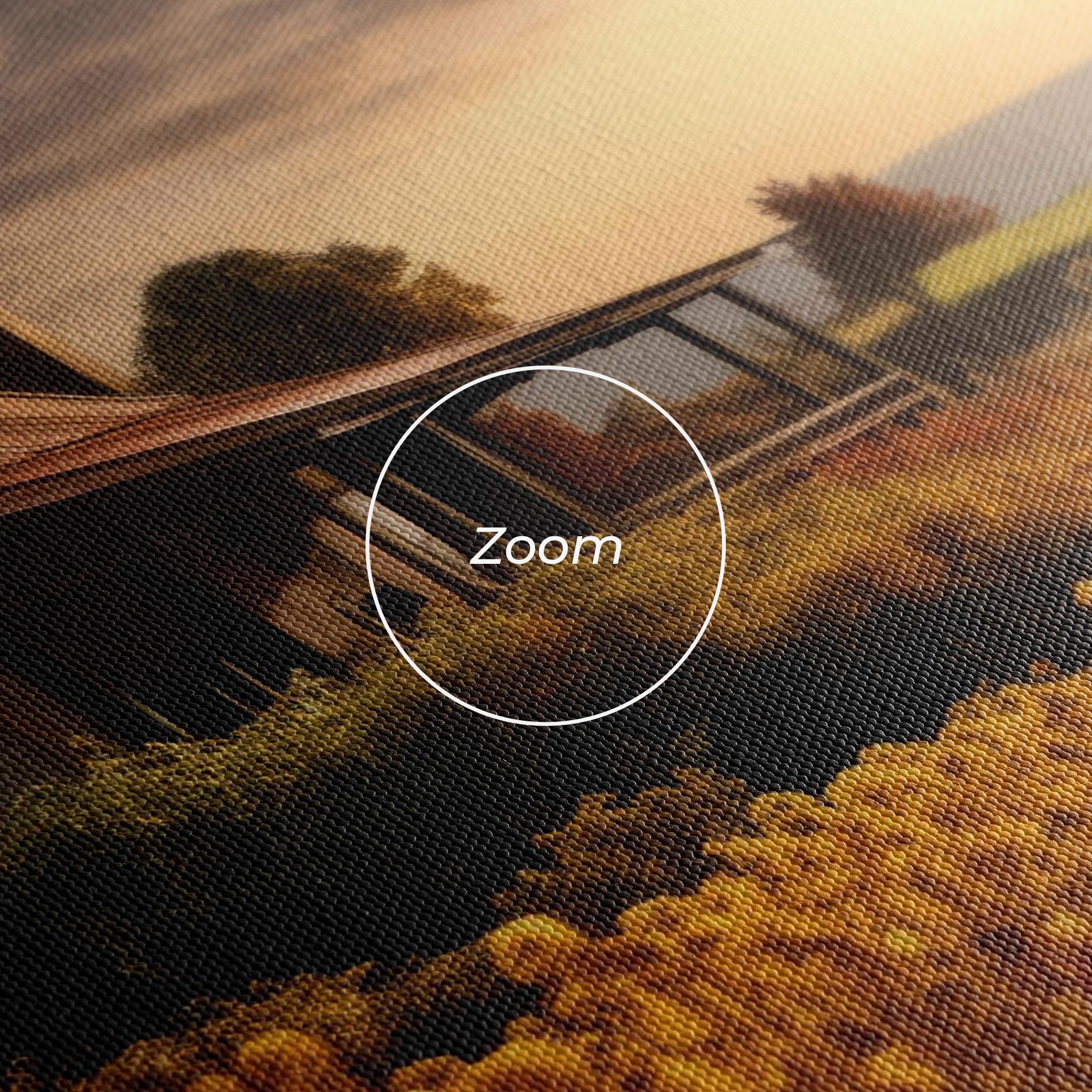 Obraz na Płótnie Autumn Farm House mockup 3