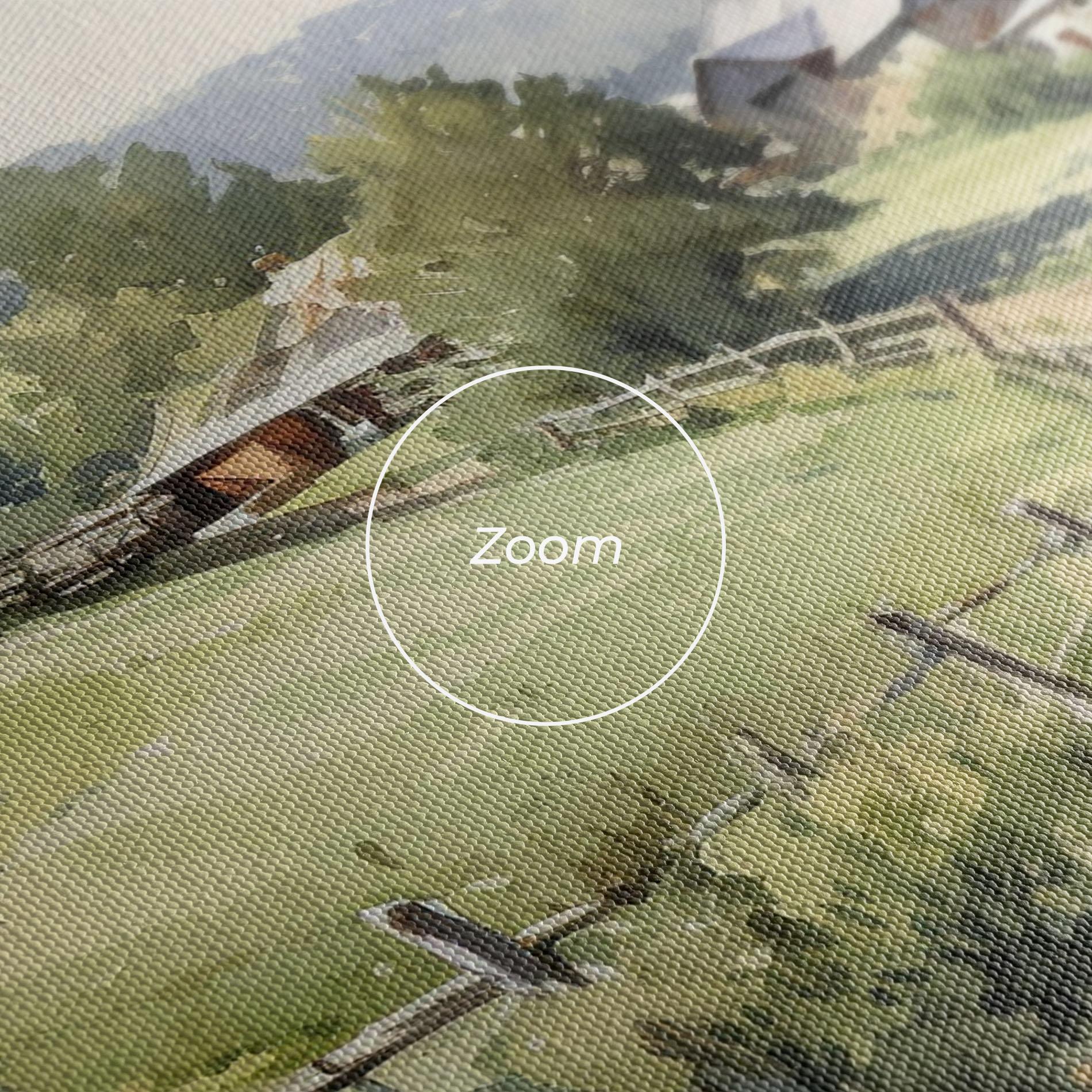 Obraz na Płótnie Rural Farm mockup 3