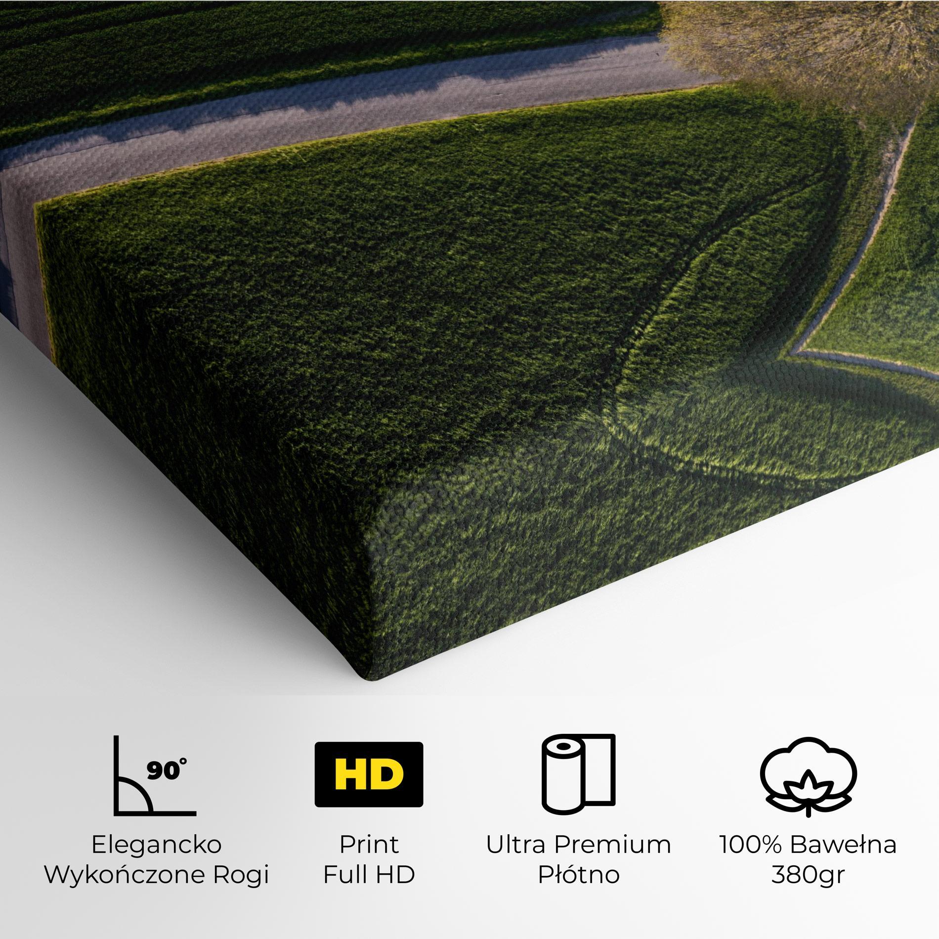 Obraz na Płótnie Green Road mockup 4