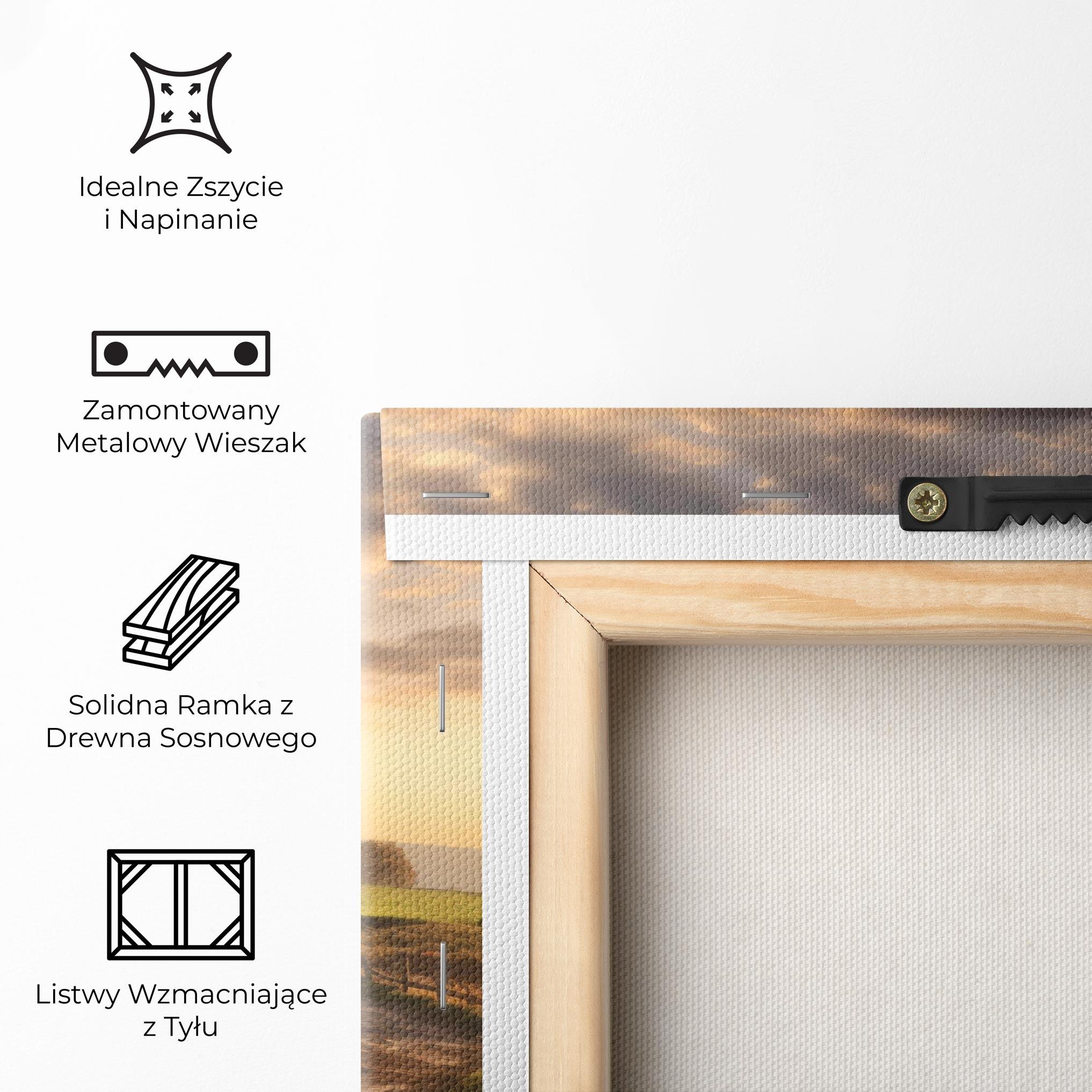 Obraz na Płótnie Autumn Farm House mockup 5