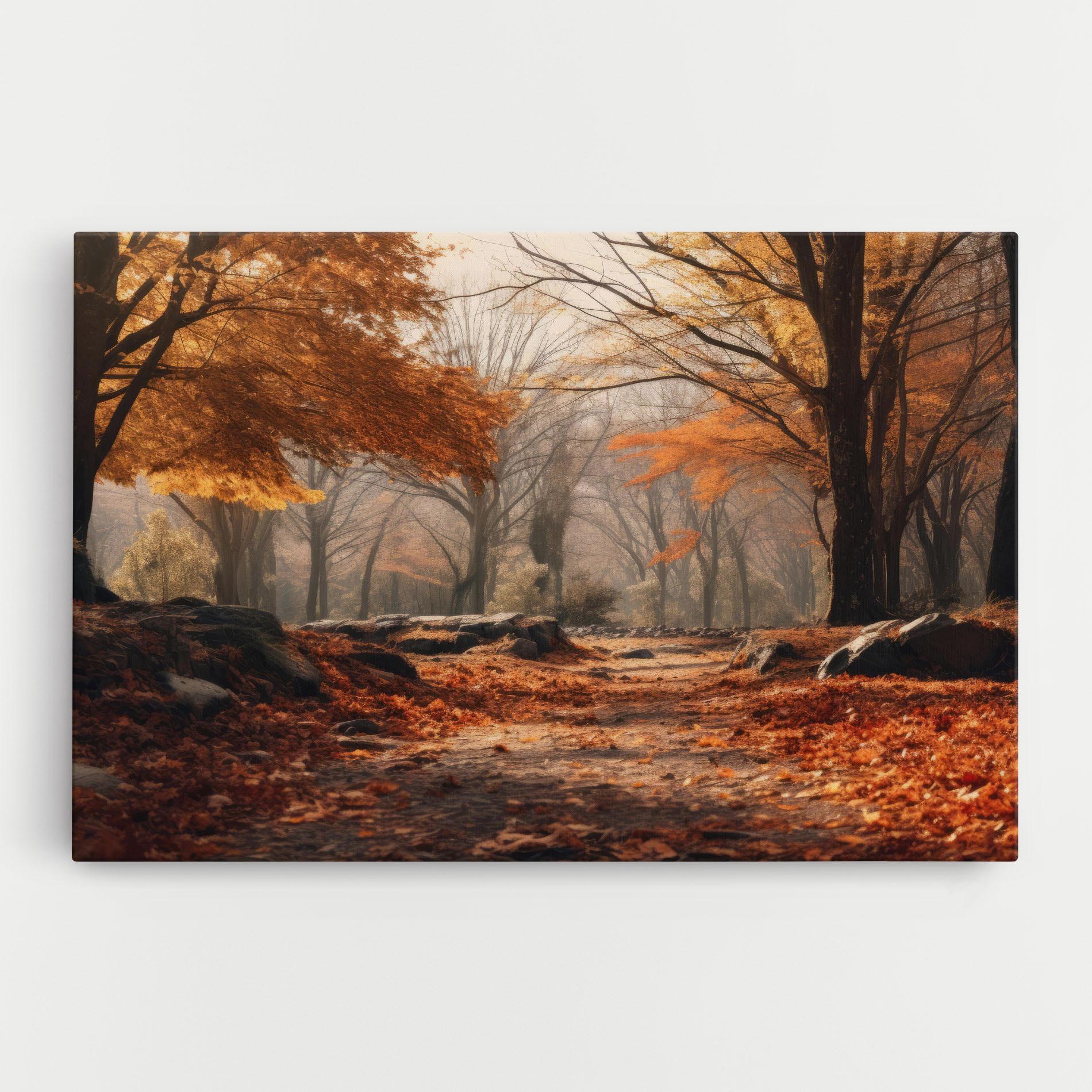 Obraz na Płótnie Autumn Forest mockup 0