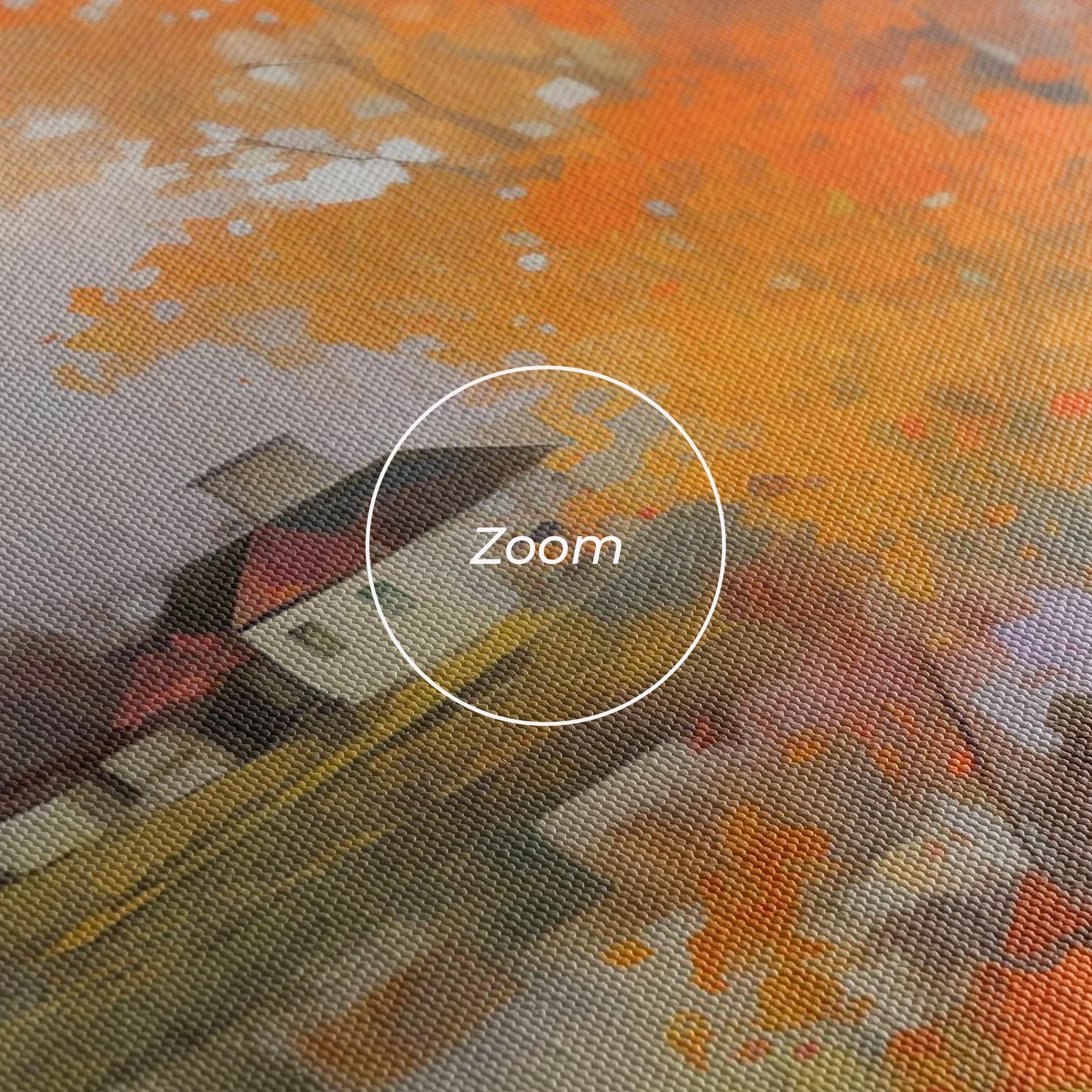 Obraz na Płótnie Autumnal Painting mockup 3