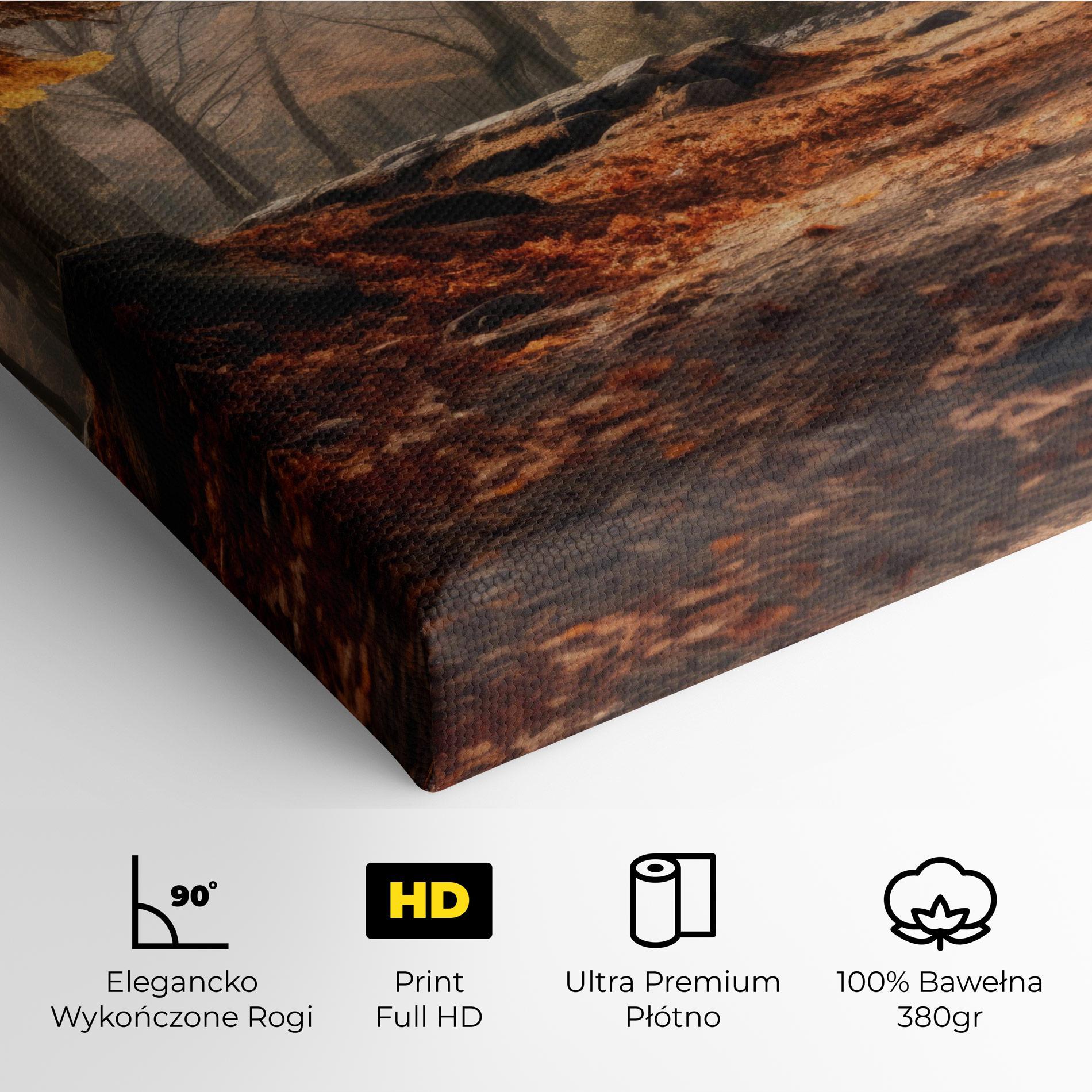 Obraz na Płótnie Autumn Forest mockup 4