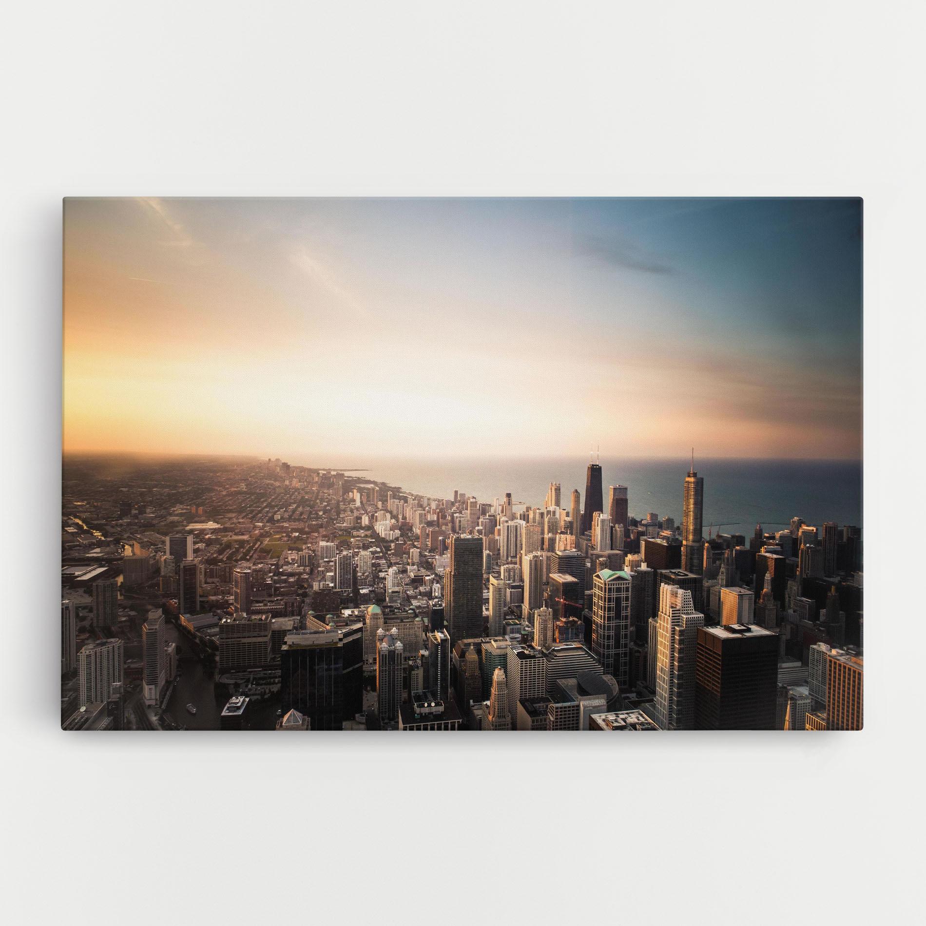 Obraz na Płótnie City Buildings mockup 0