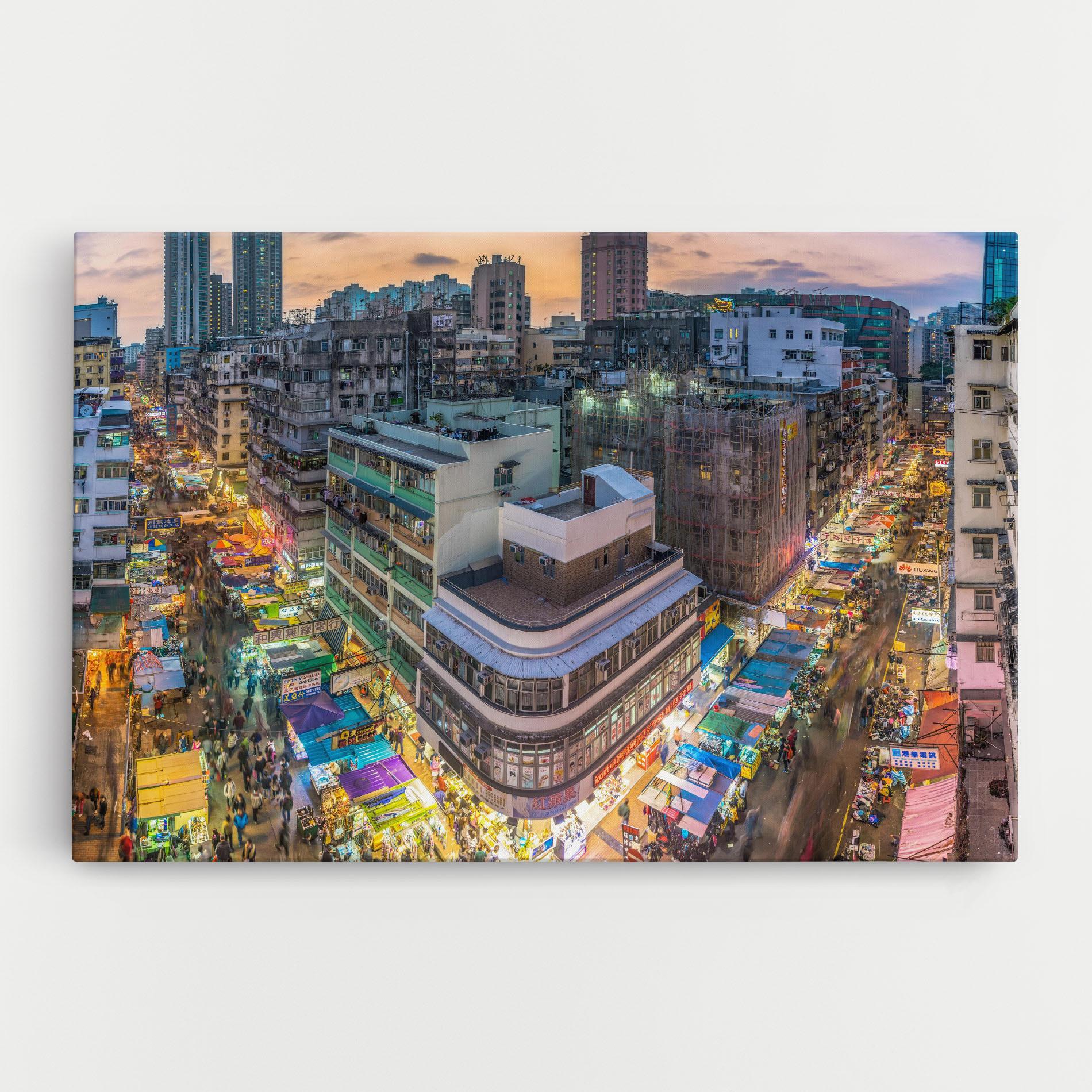 Obraz na Płótnie Colorful Building mockup 0