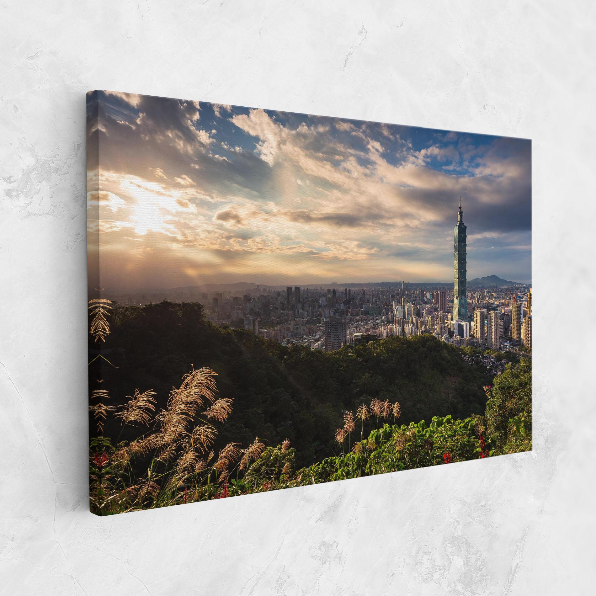 Obraz na Płótnie Big Building Daylight mockup 1