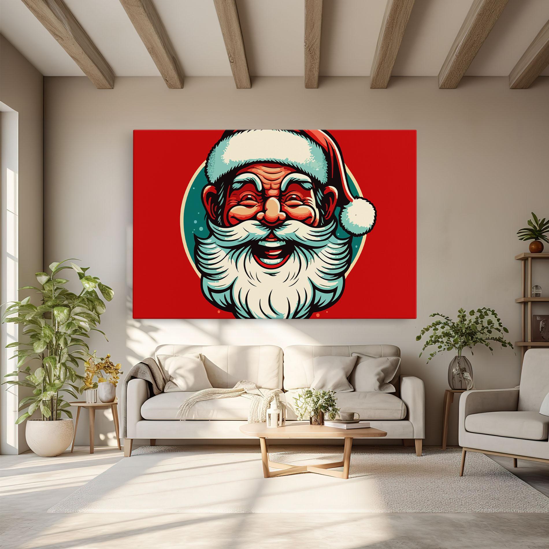 Obraz na Płótnie Crazy Smile mockup 6