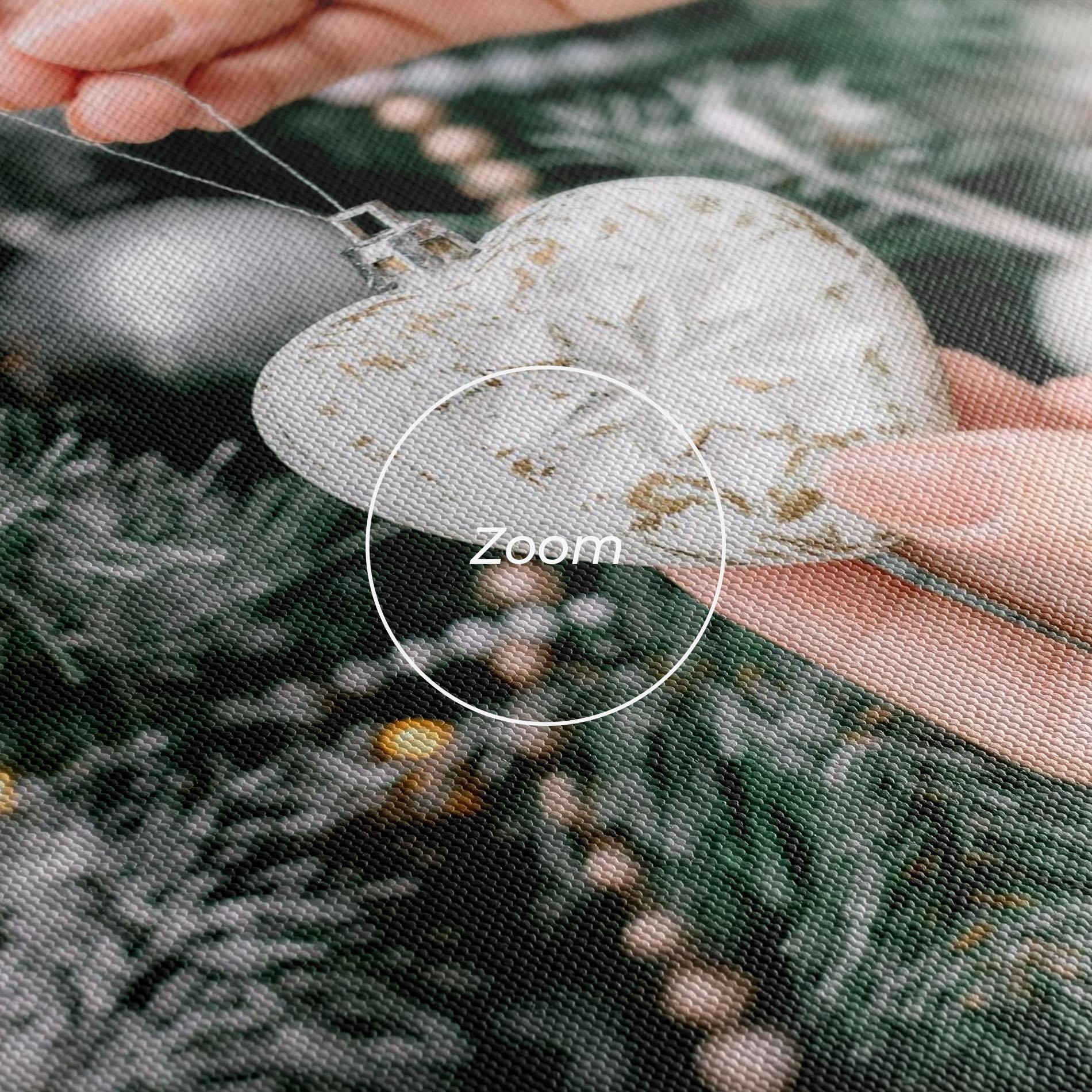 Obraz na Płótnie Christmas Decorations mockup 3