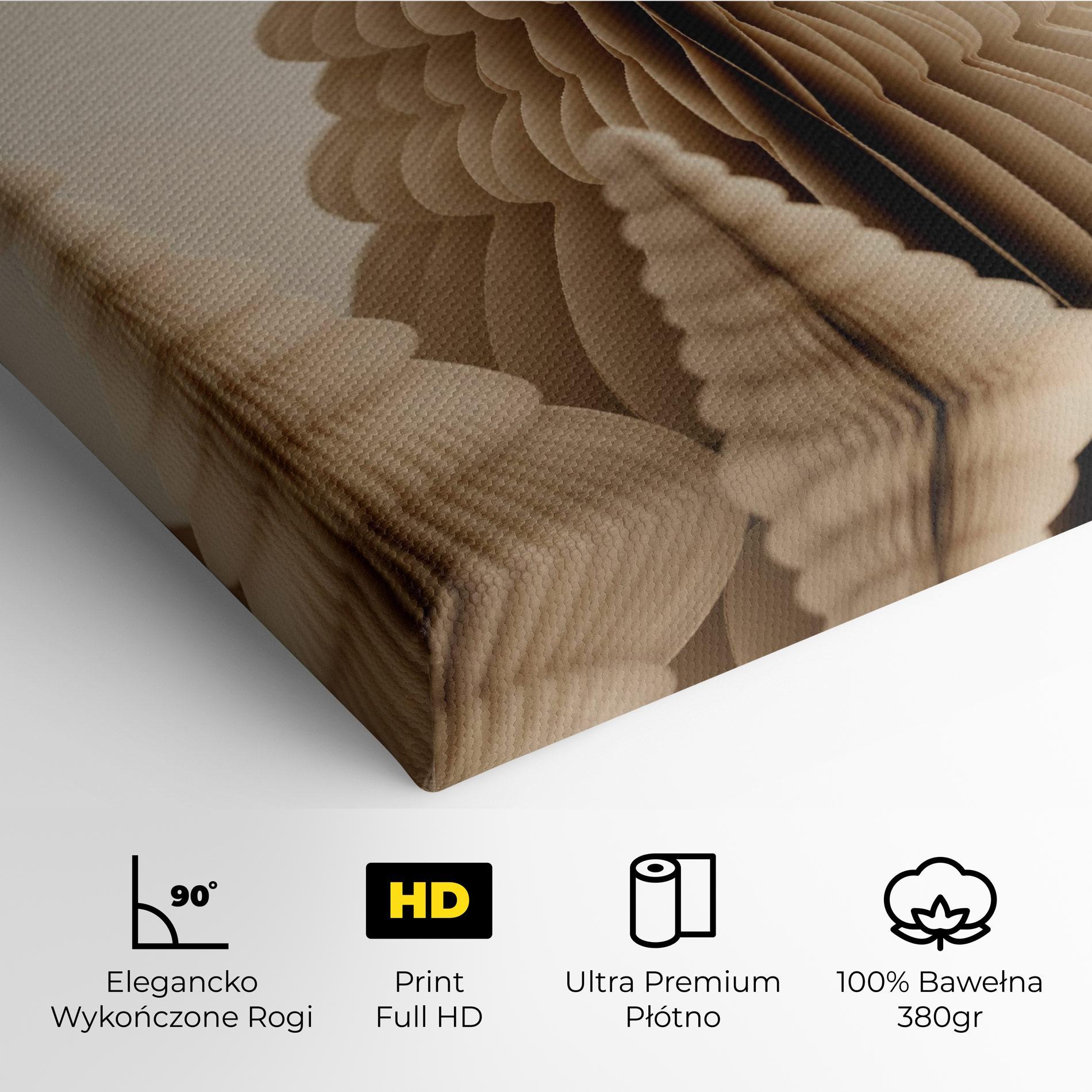 Obraz na Płótnie Paper Tree mockup 4