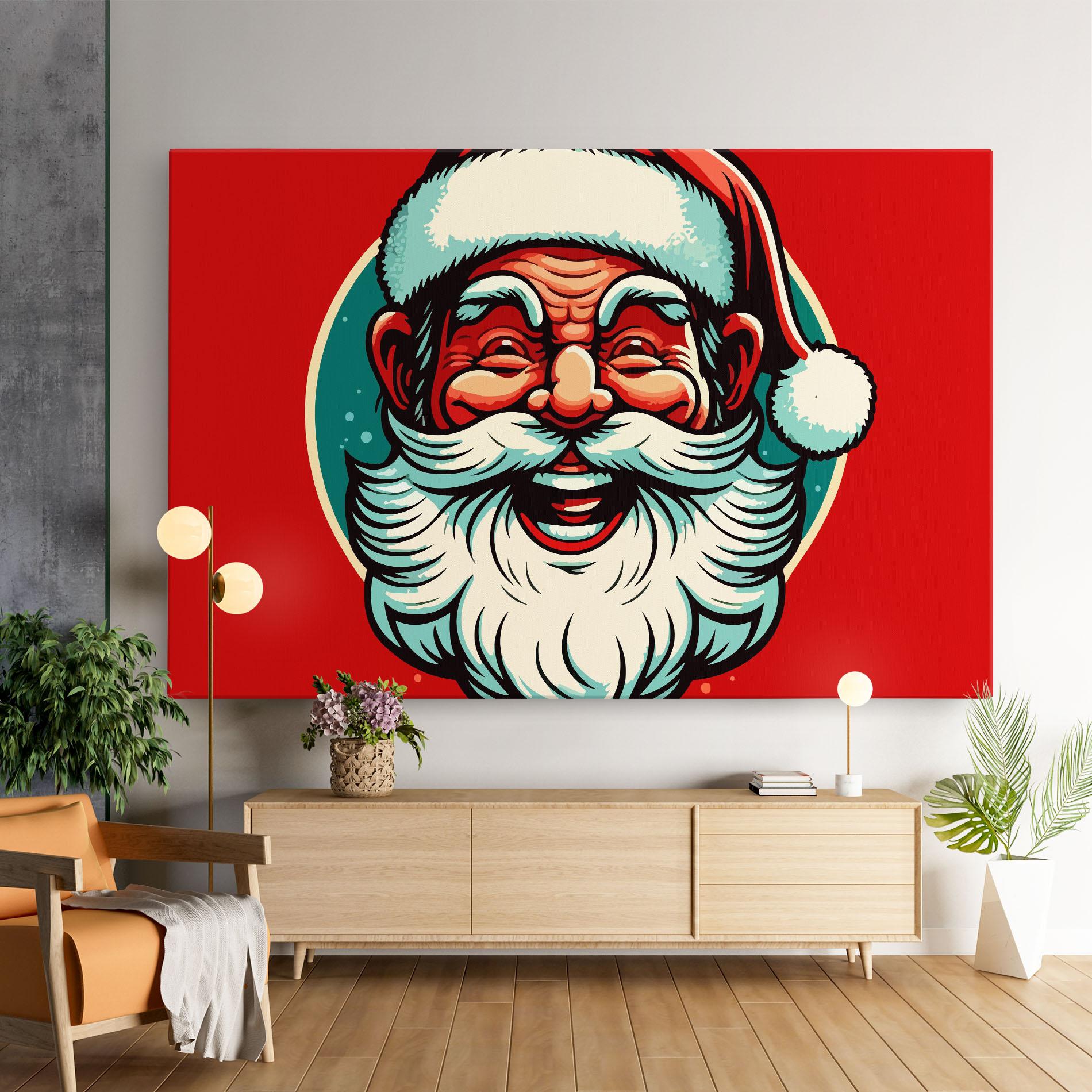 Obraz na Płótnie Crazy Smile mockup 9