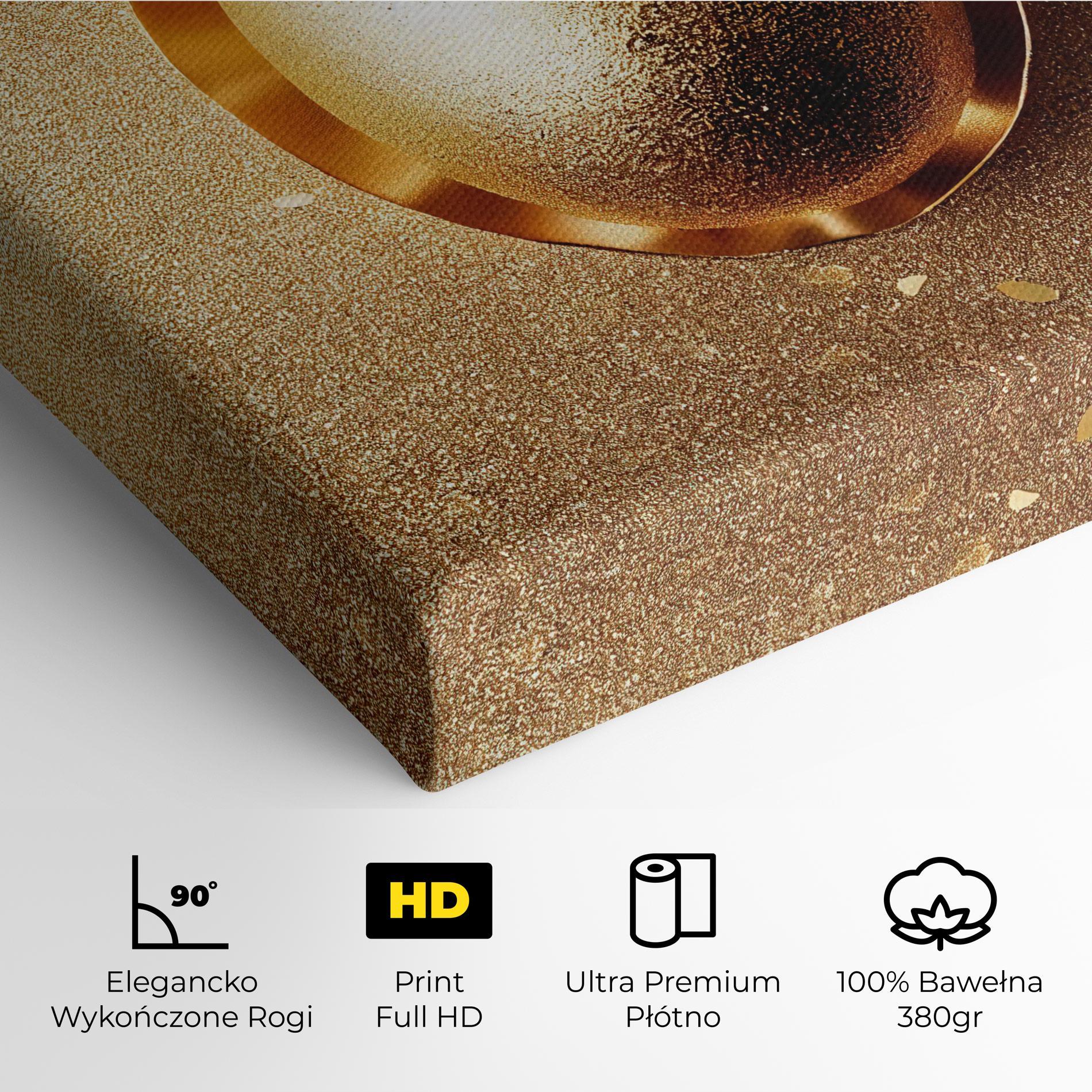 Obraz na Płótnie Golden Egg Chocolate mockup 4