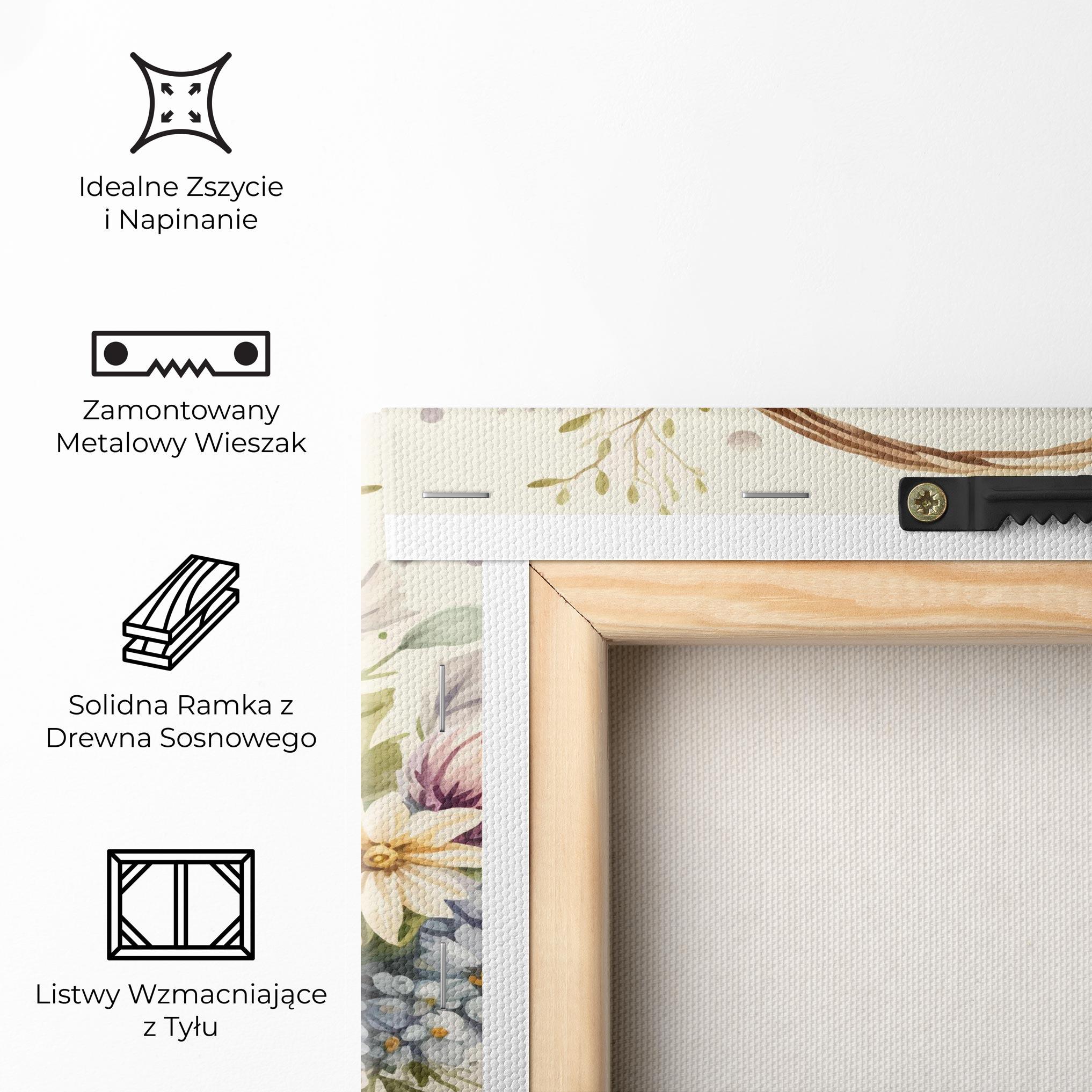 Obraz na Płótnie Eggs Basket mockup 5