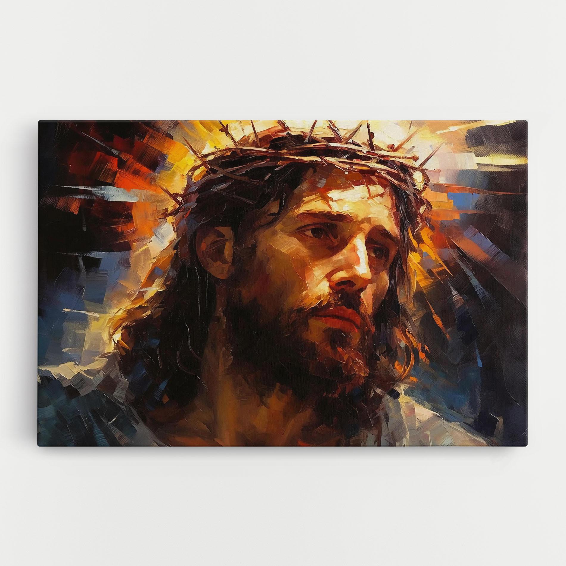Obraz na Płótnie Jesus Crown mockup 0