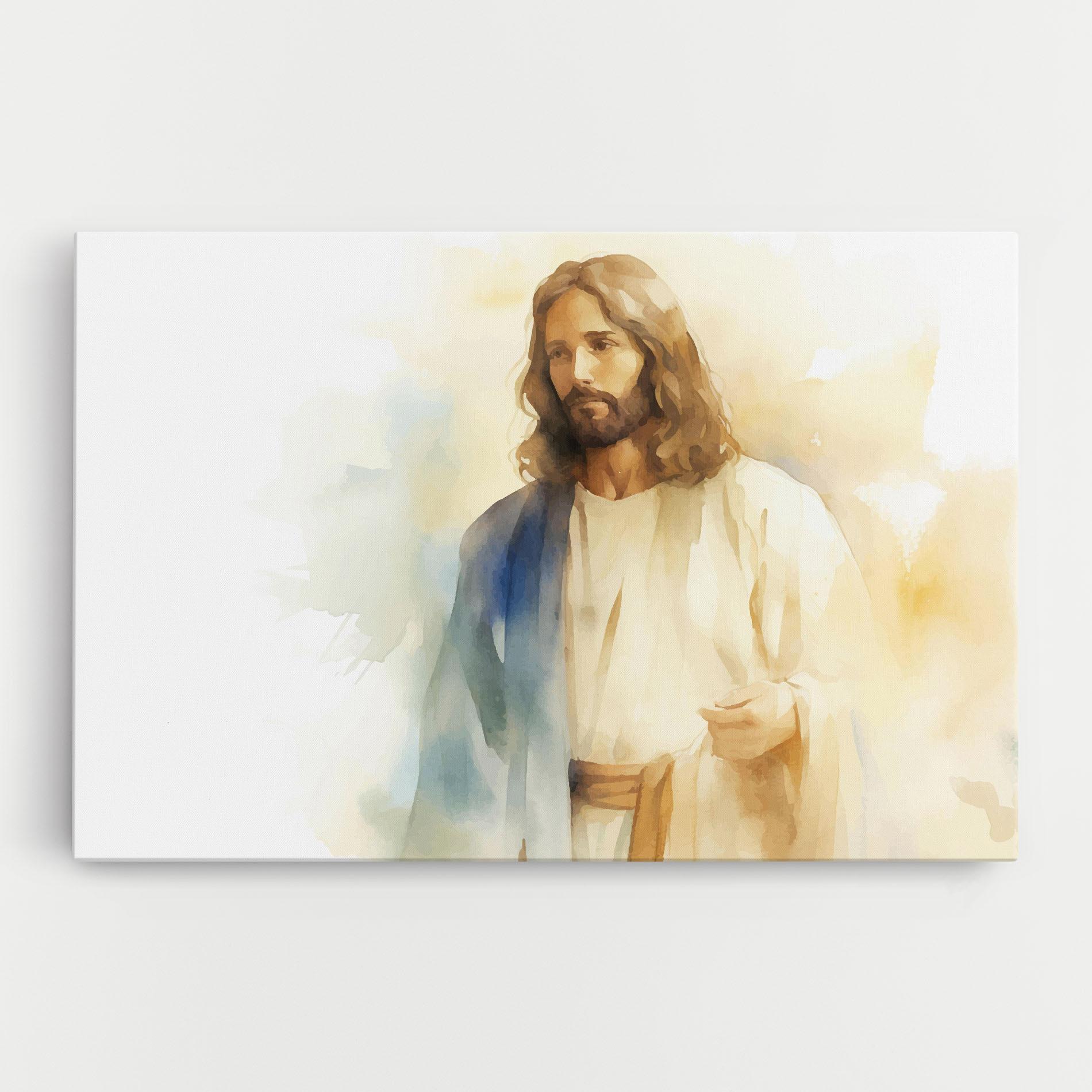 Obraz na Płótnie Jesus Light Art mockup 0