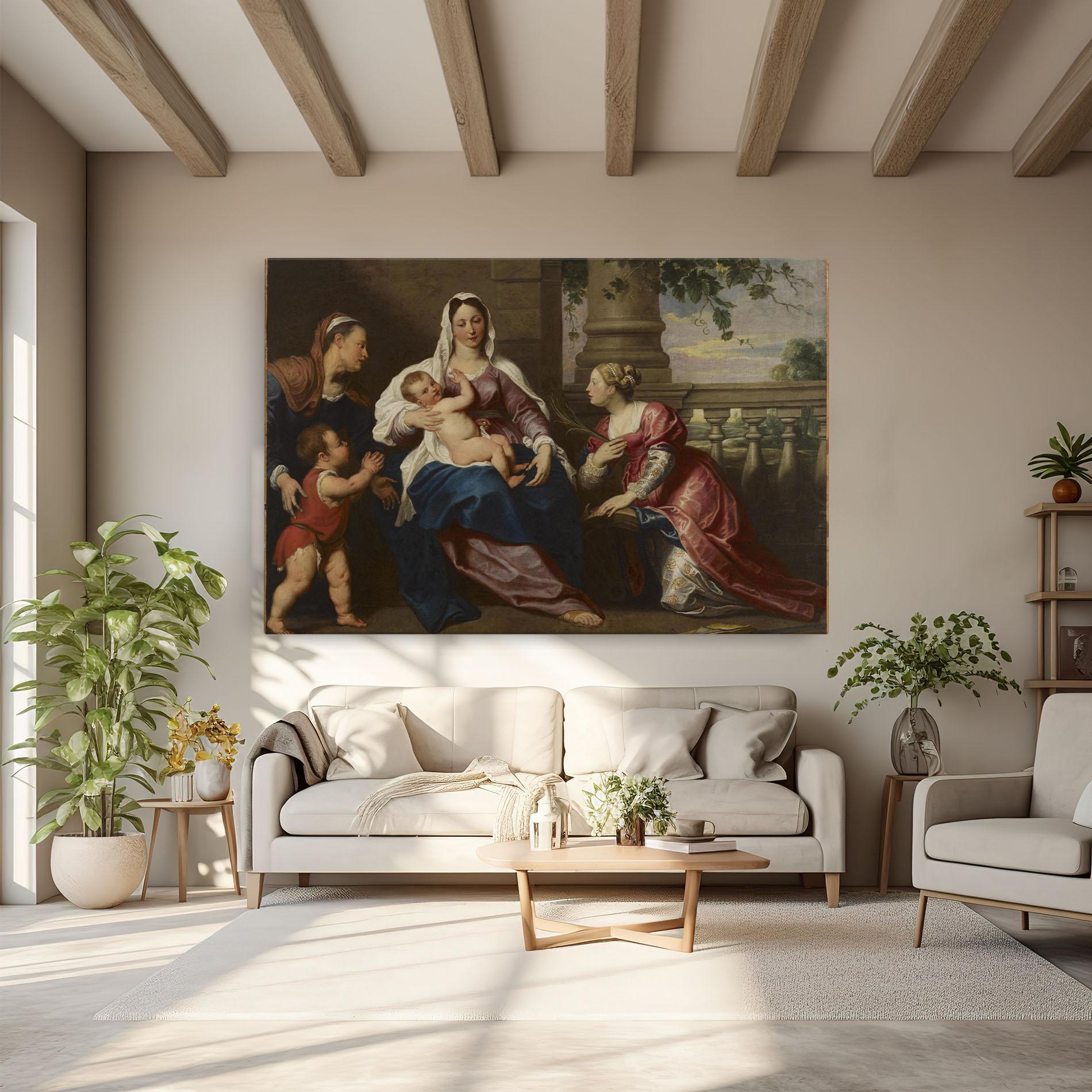 Obraz na Płótnie Risen Glory mockup 6