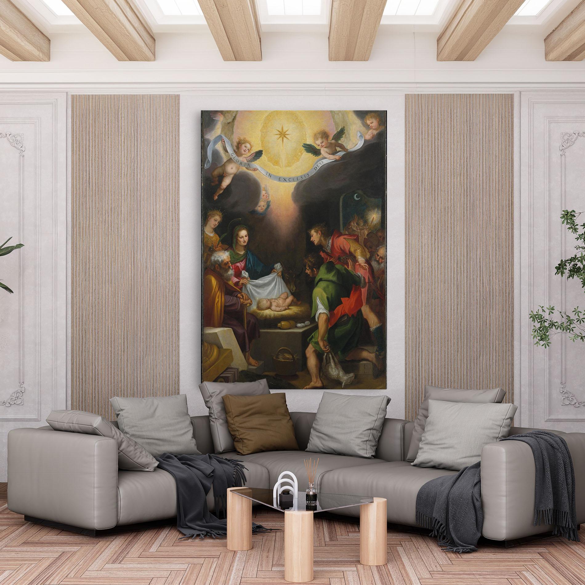 Obraz na Płótnie Religious Baby View mockup 6