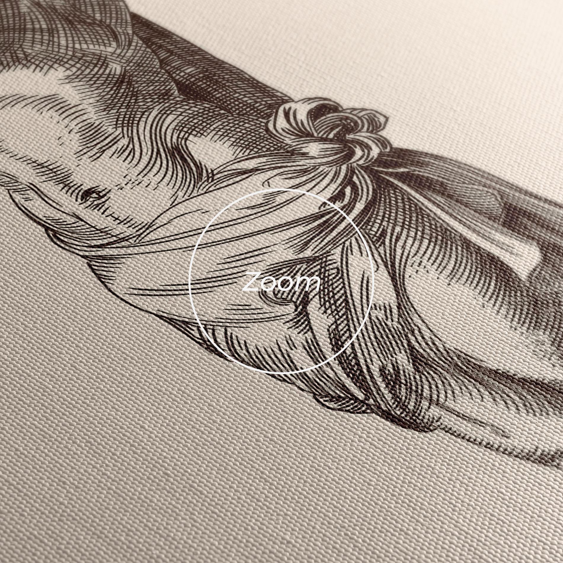 Obraz na Płótnie Brown Cross Jesus mockup 3