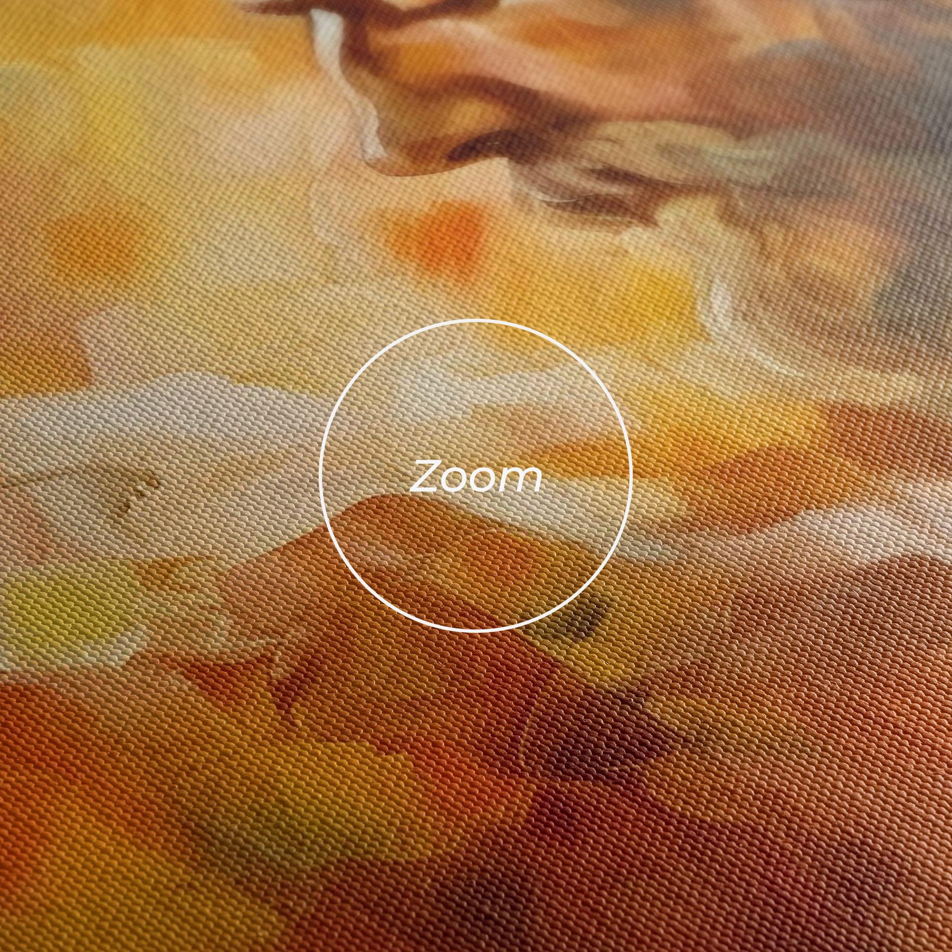 Obraz na Płótnie Christ Oil Painting mockup 3