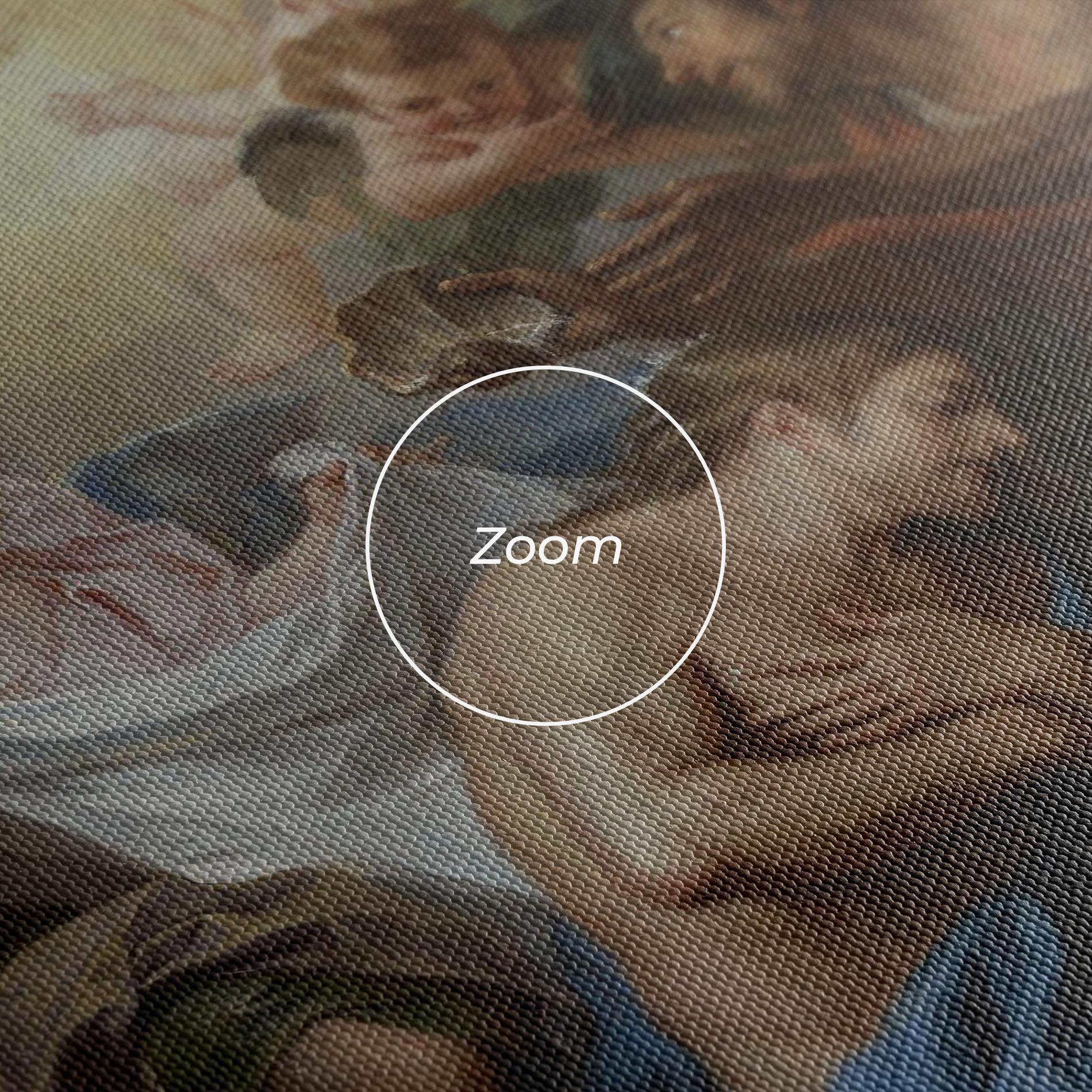 Obraz na Płótnie Divine Yellow Light mockup 3