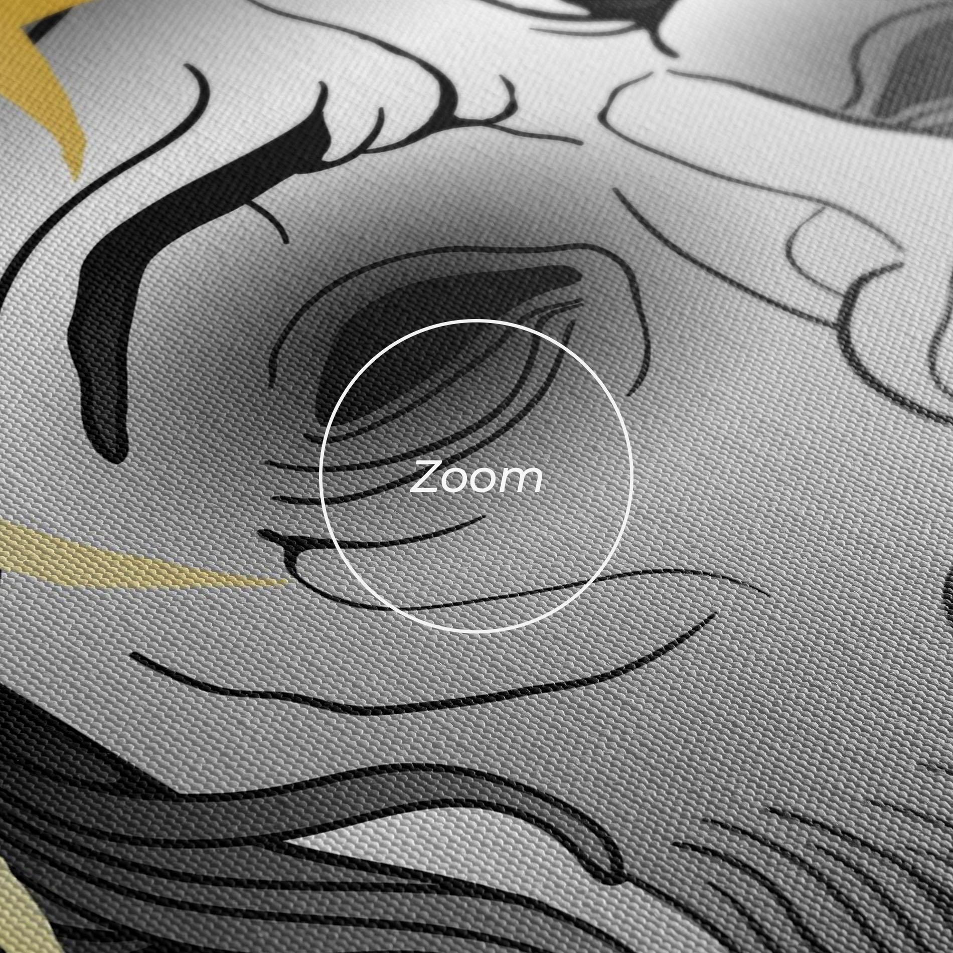 Obraz na Płótnie Gold Christ mockup 3