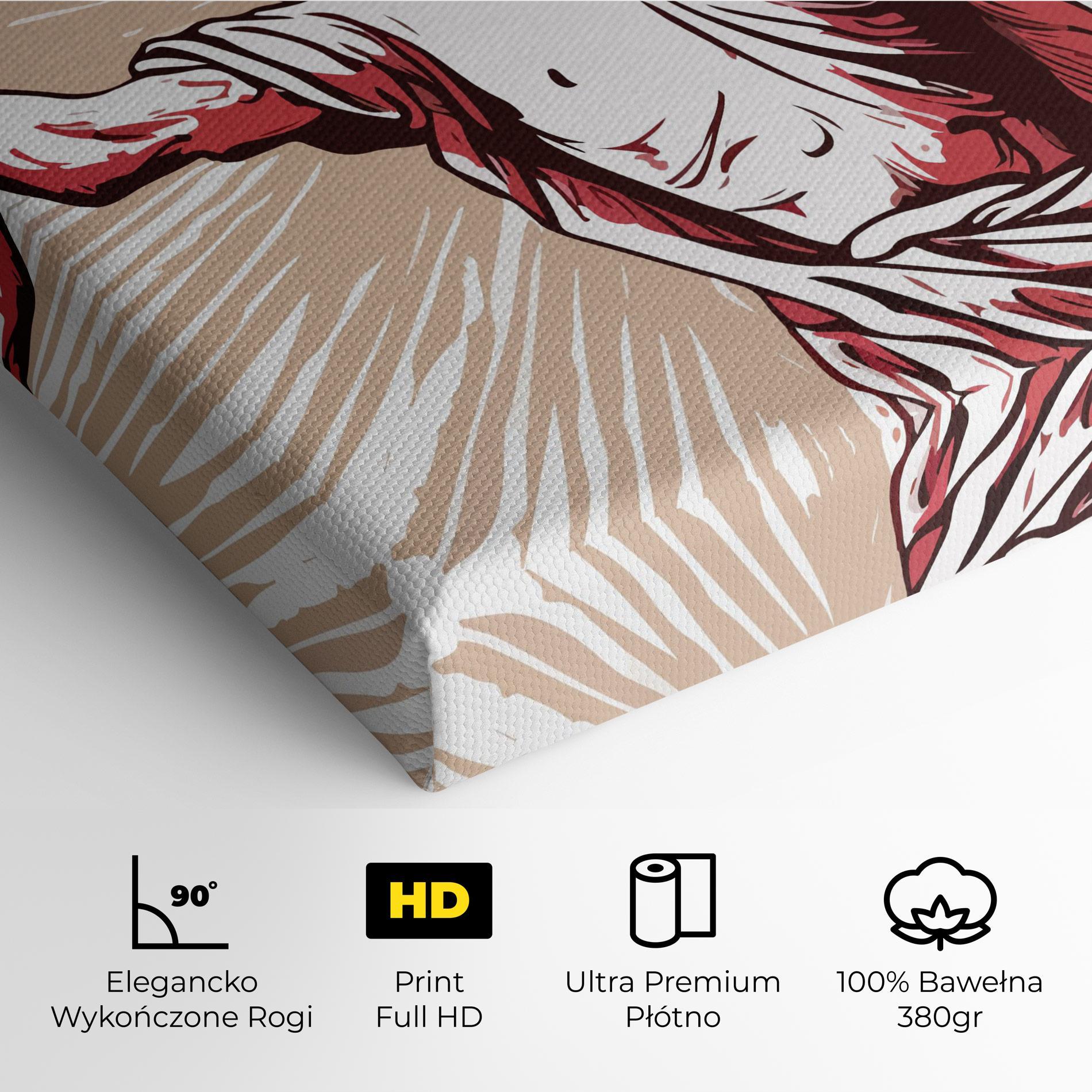 Obraz na Płótnie Artistic Jesus mockup 4