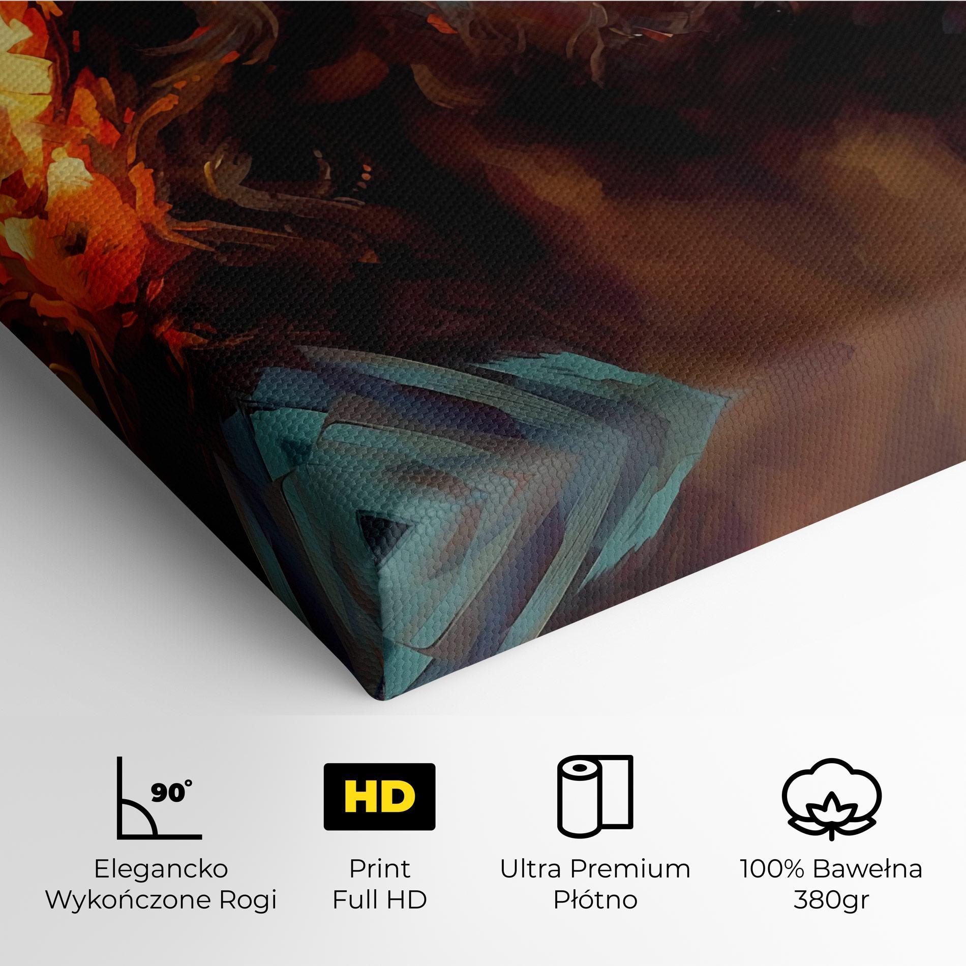 Obraz na Płótnie Jesus Crown Light mockup 4