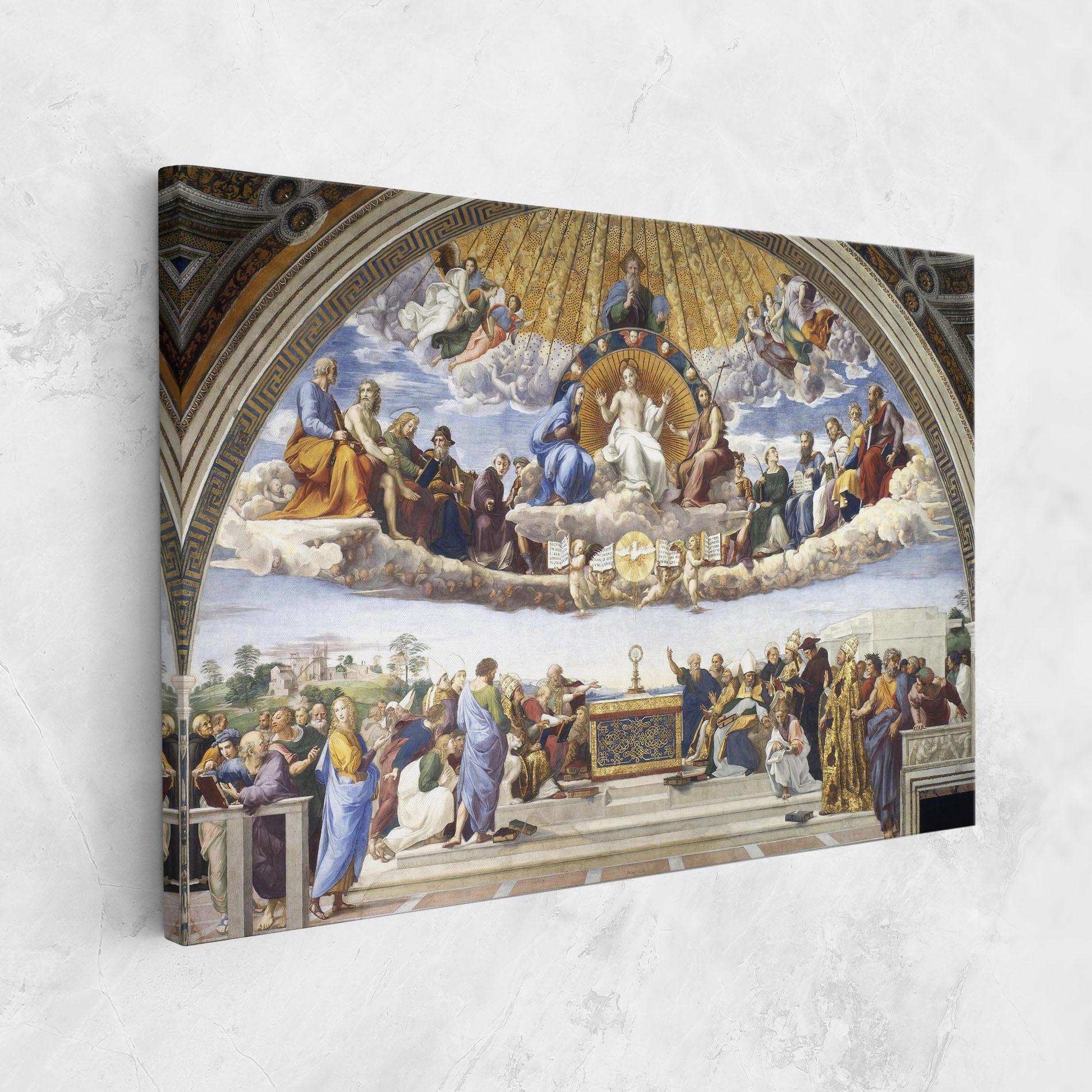 Obraz na Płótnie Holy Light mockup 1