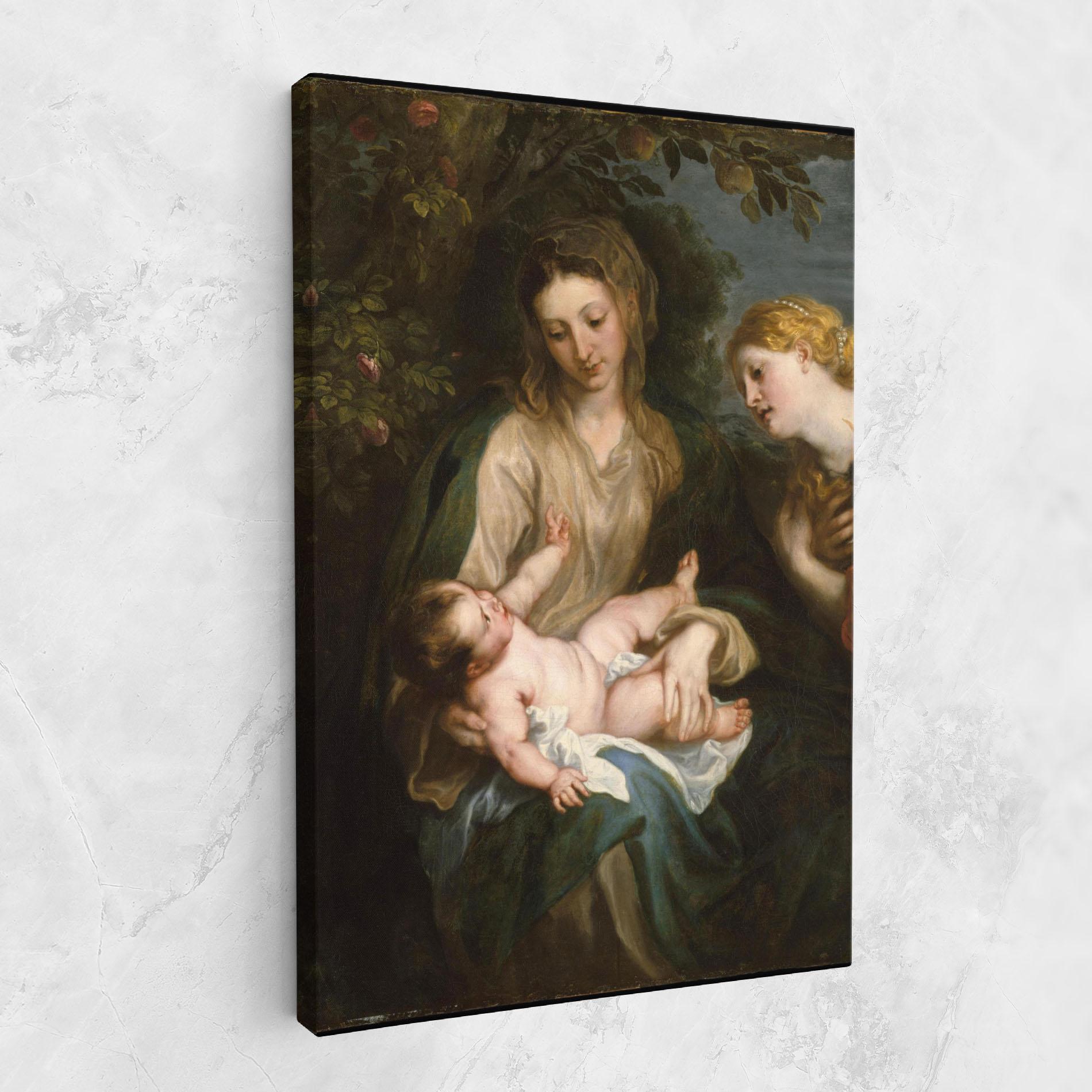 Obraz na Płótnie Looking At Baby mockup 1