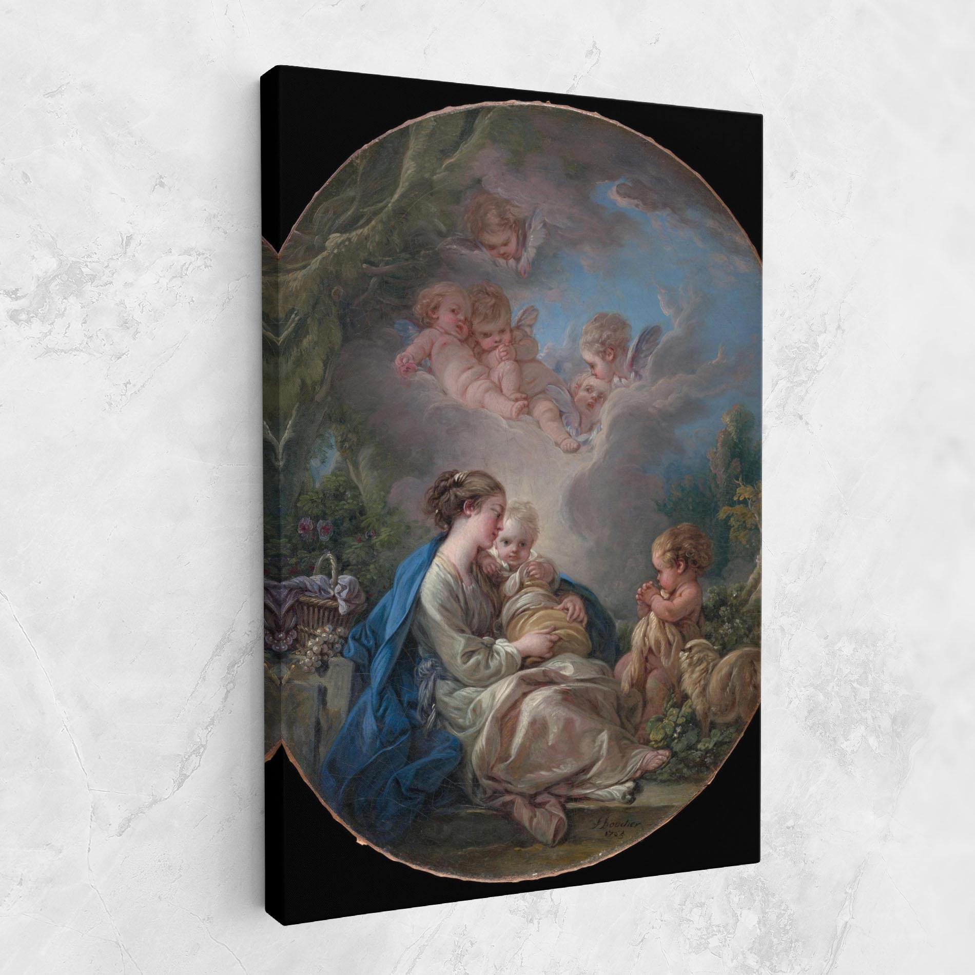 Obraz na Płótnie Religious Circle mockup 1