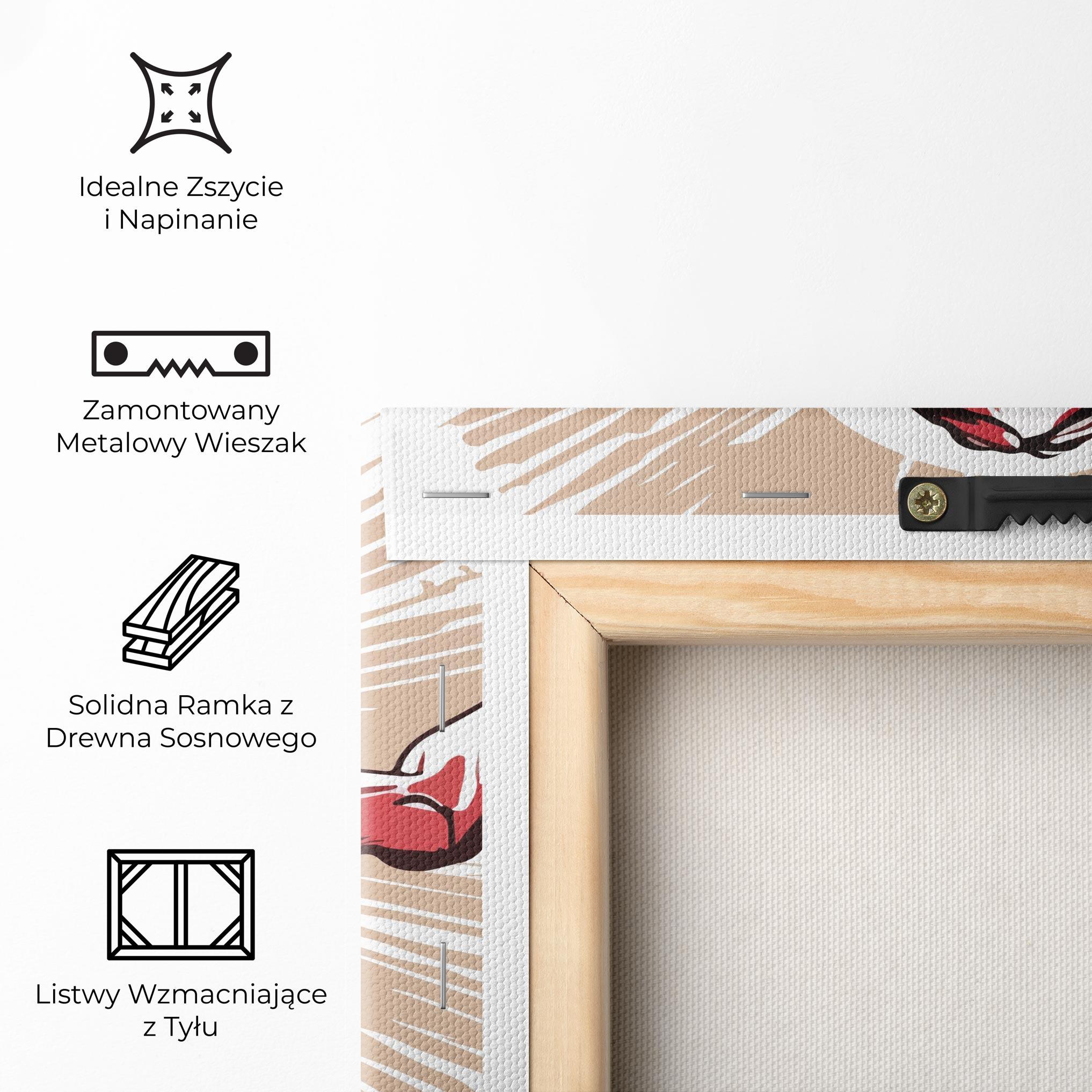 Obraz na Płótnie Artistic Jesus mockup 5