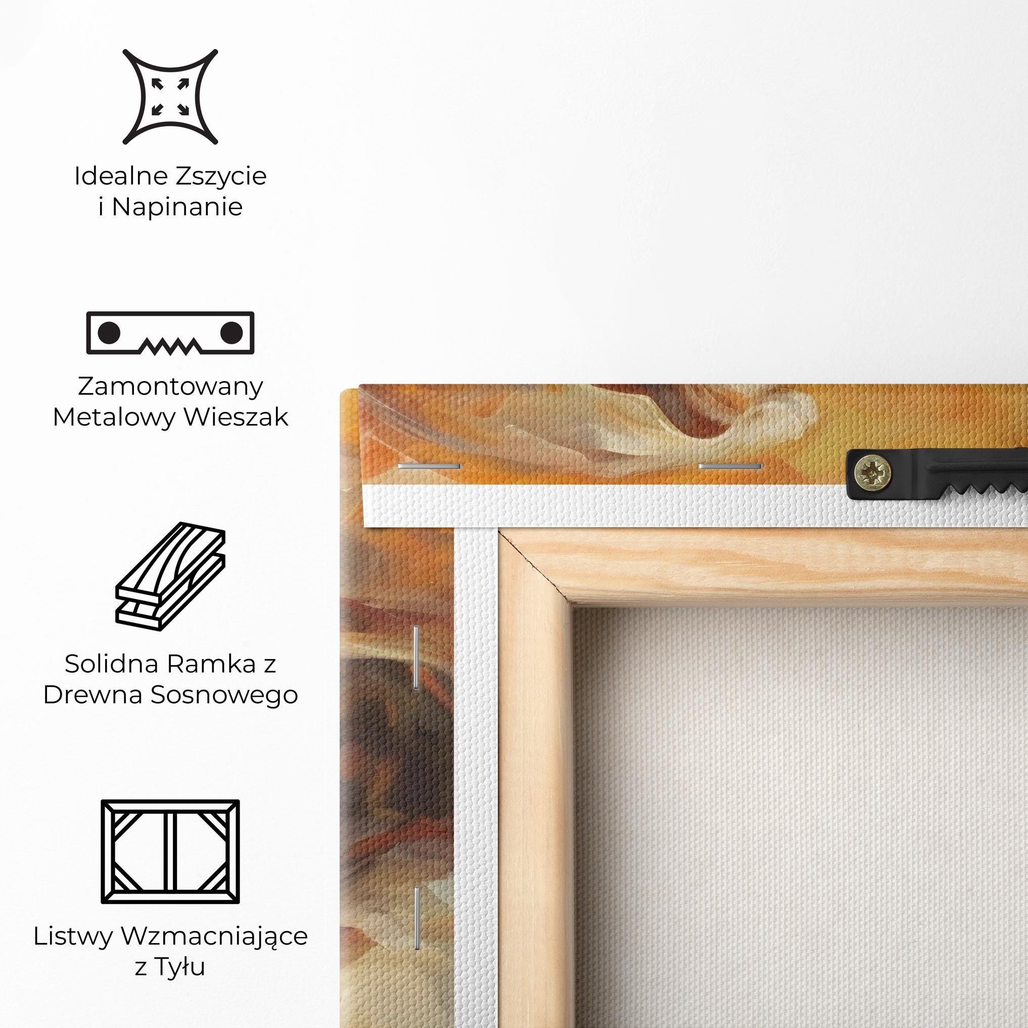 Obraz na Płótnie Christ Oil Painting mockup 5