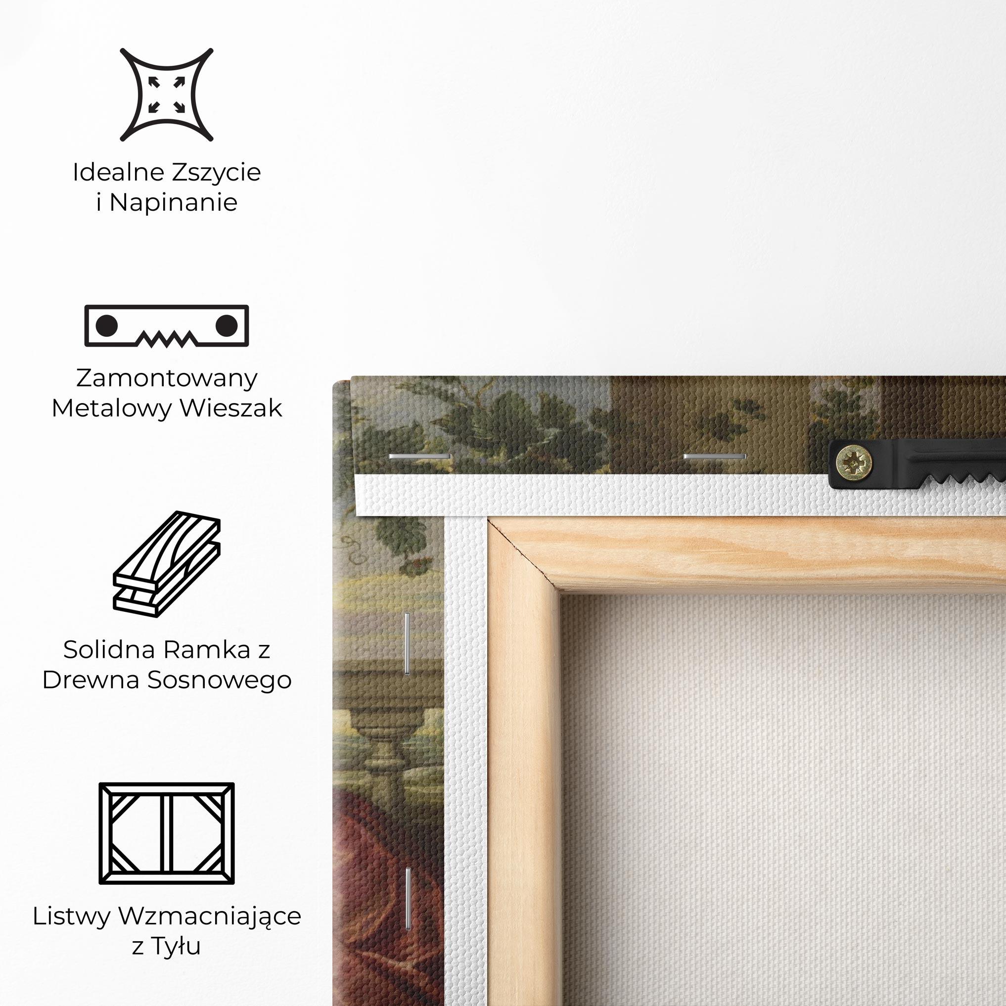 Obraz na Płótnie Risen Glory mockup 5