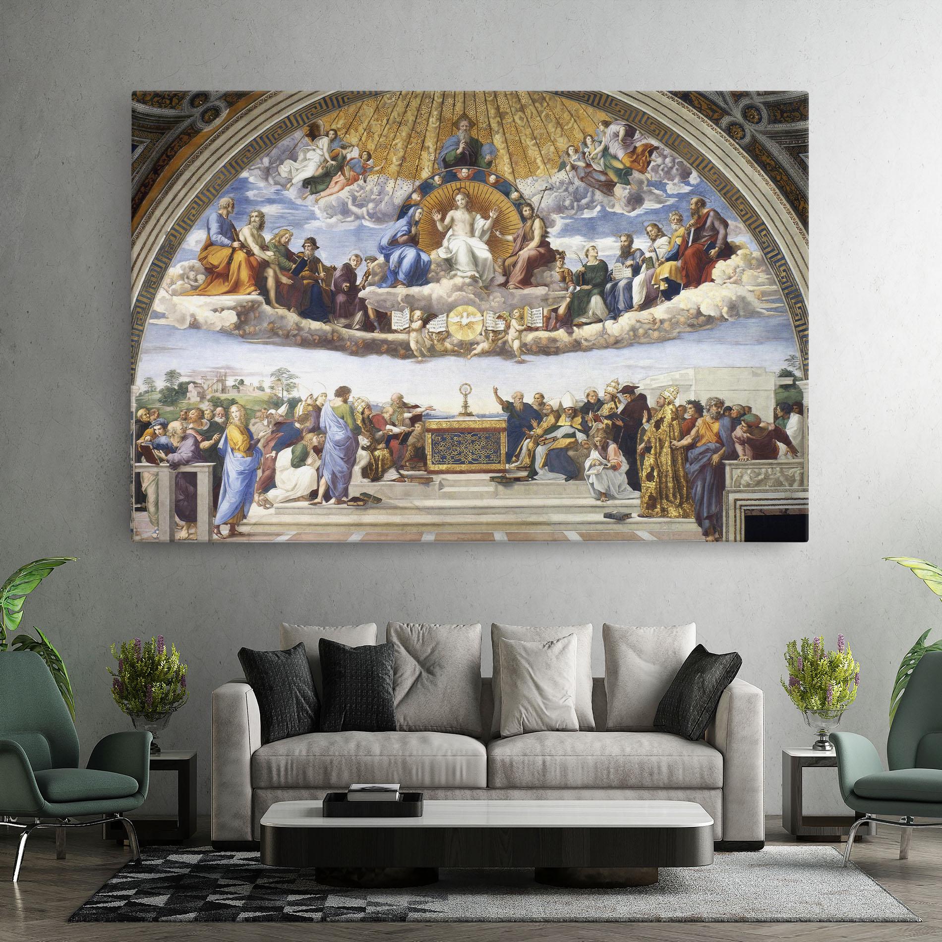 Obraz na Płótnie Holy Light mockup 7