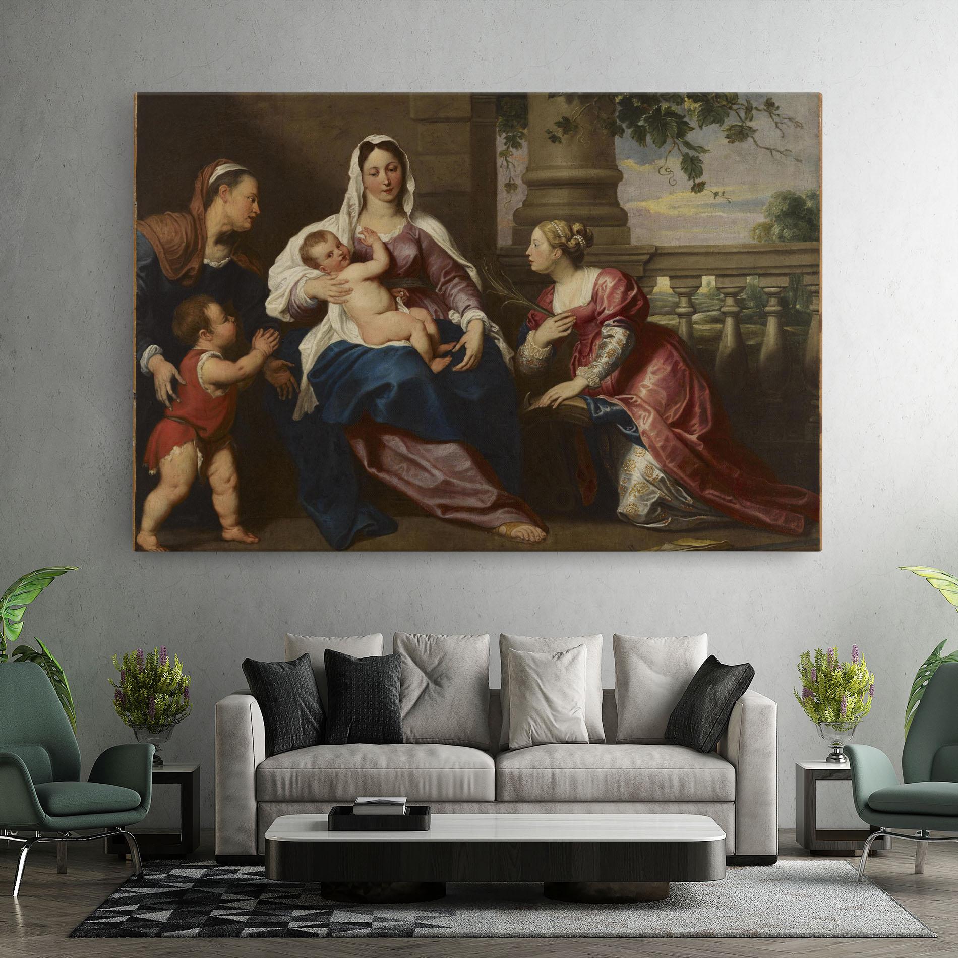 Obraz na Płótnie Risen Glory mockup 7