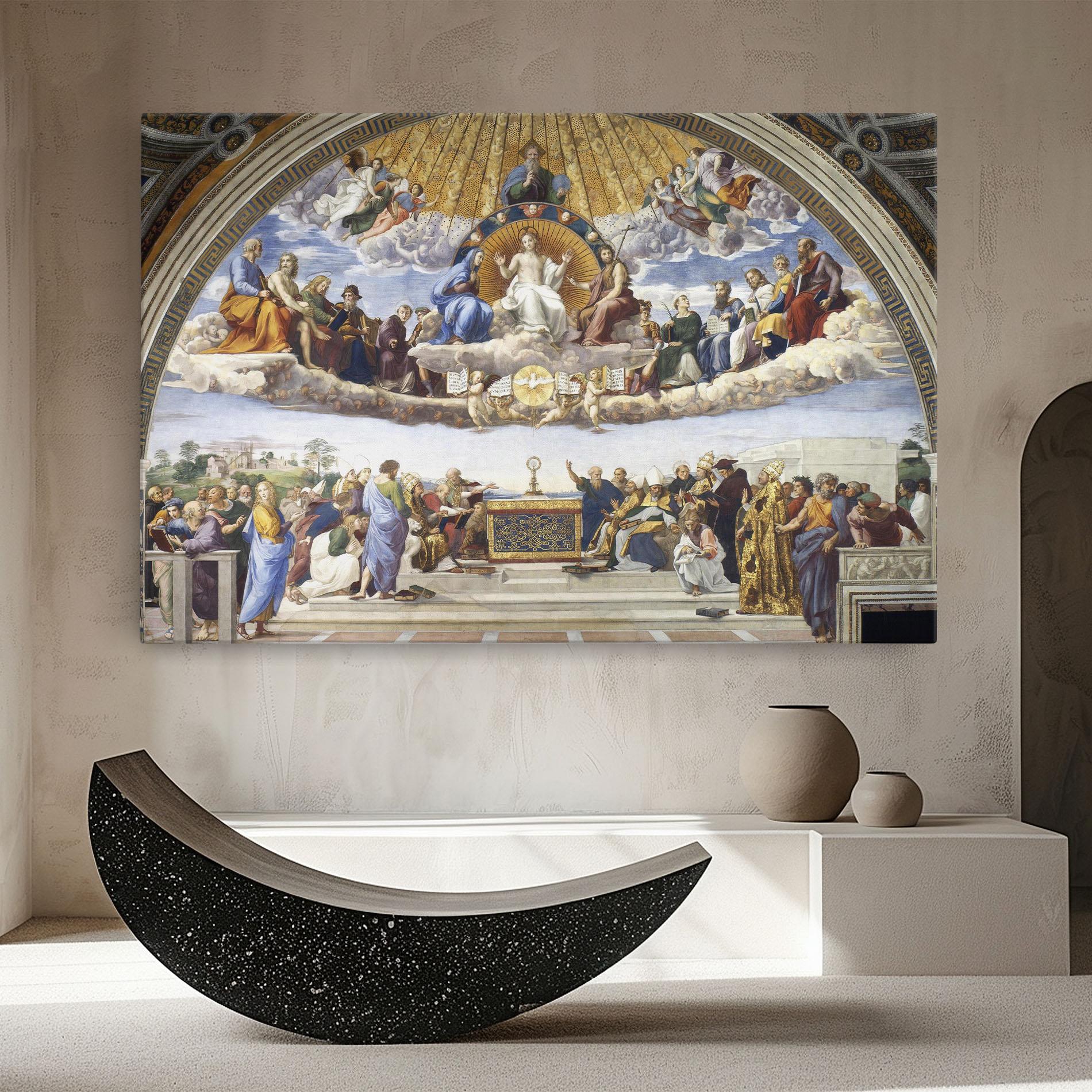 Obraz na Płótnie Holy Light mockup 8