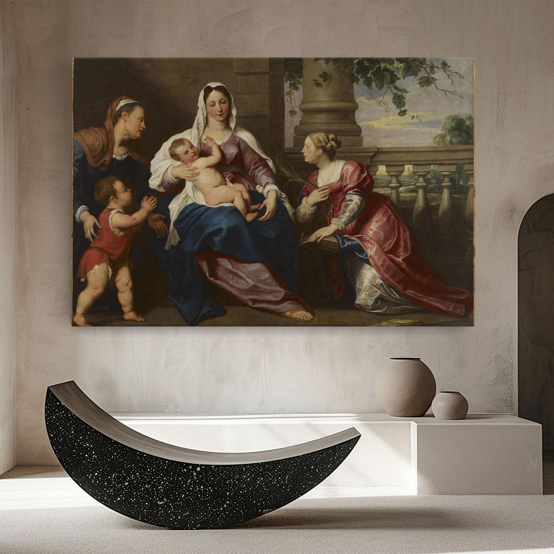 Obraz na Płótnie Risen Glory mockup 8