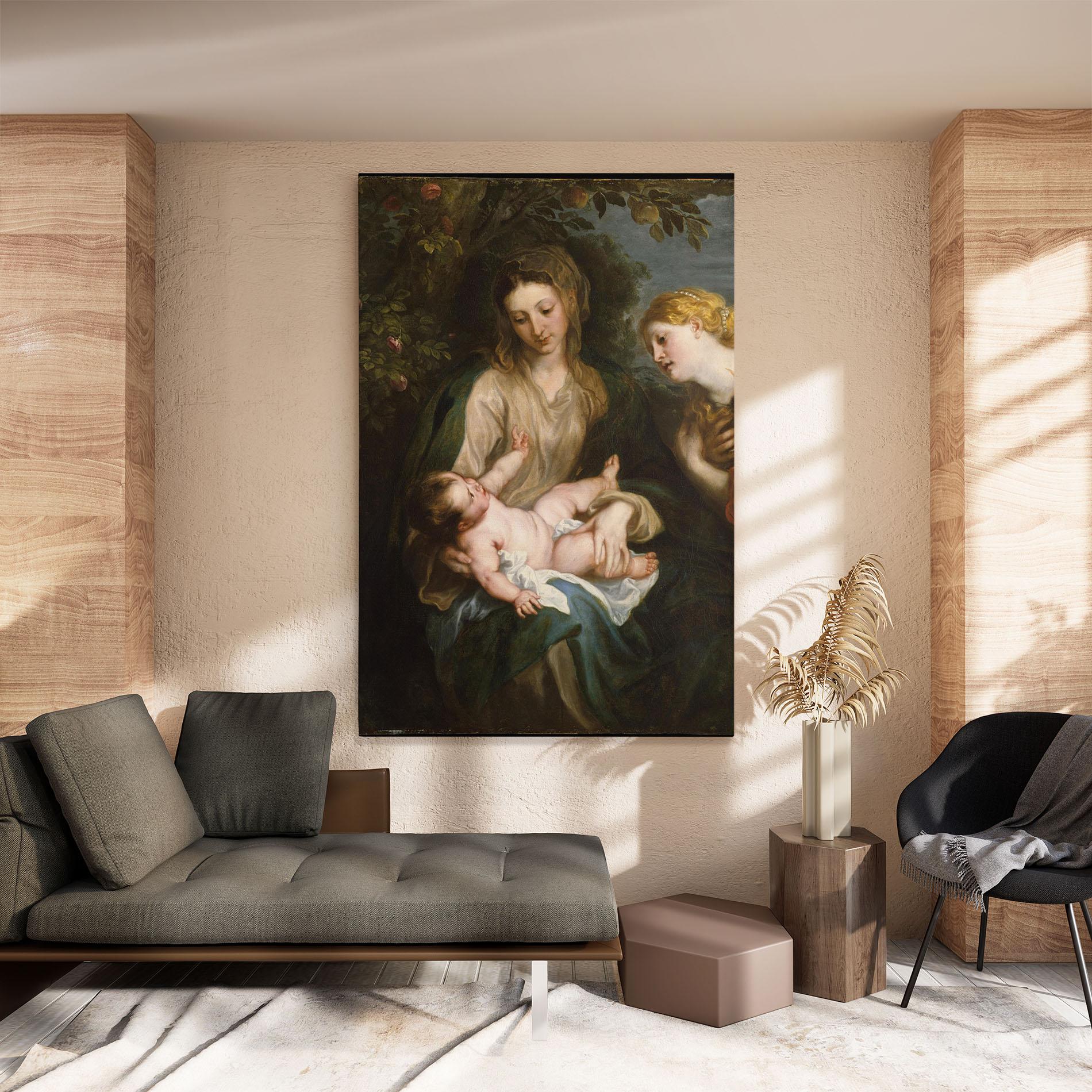 Obraz na Płótnie Looking At Baby mockup 8