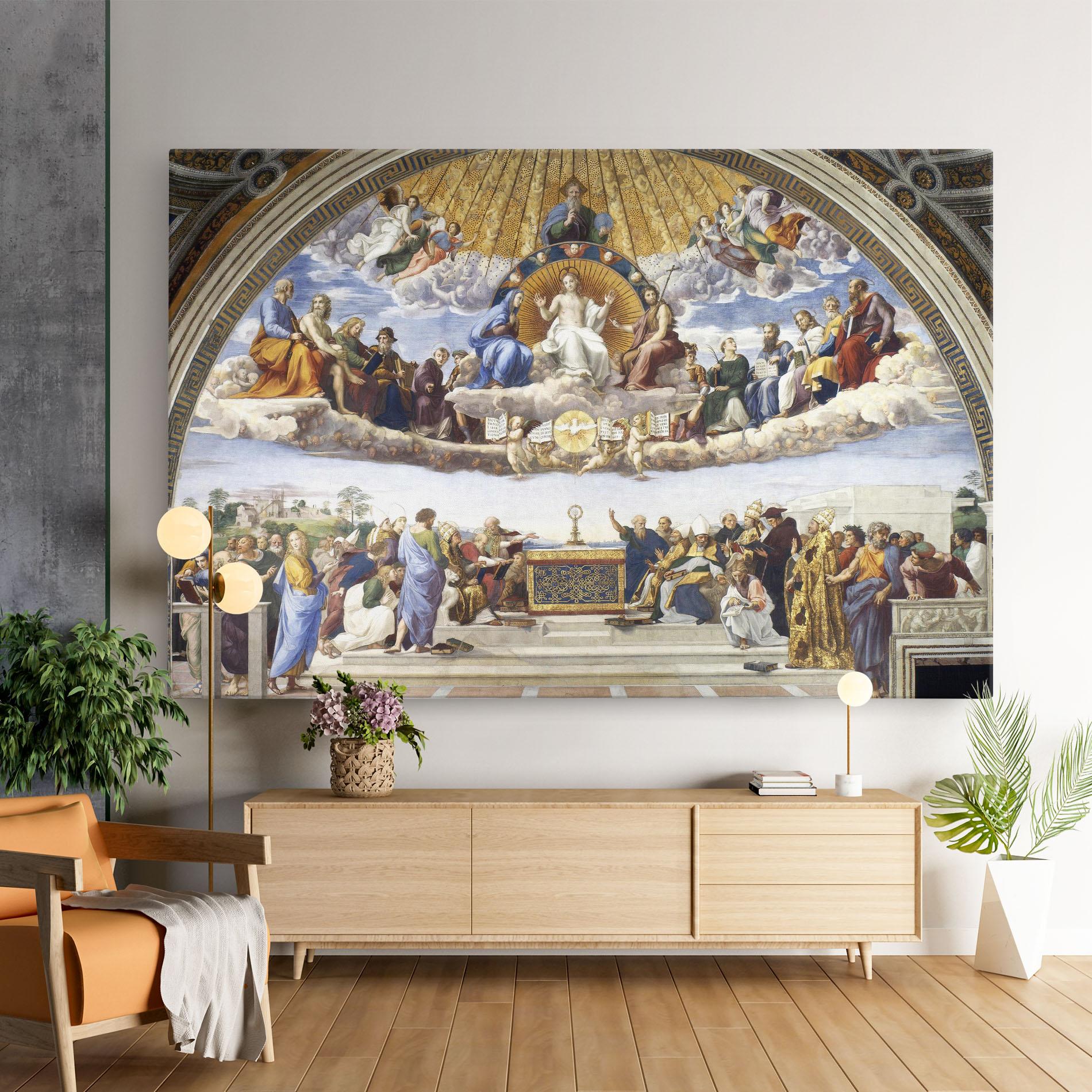 Obraz na Płótnie Holy Light mockup 9