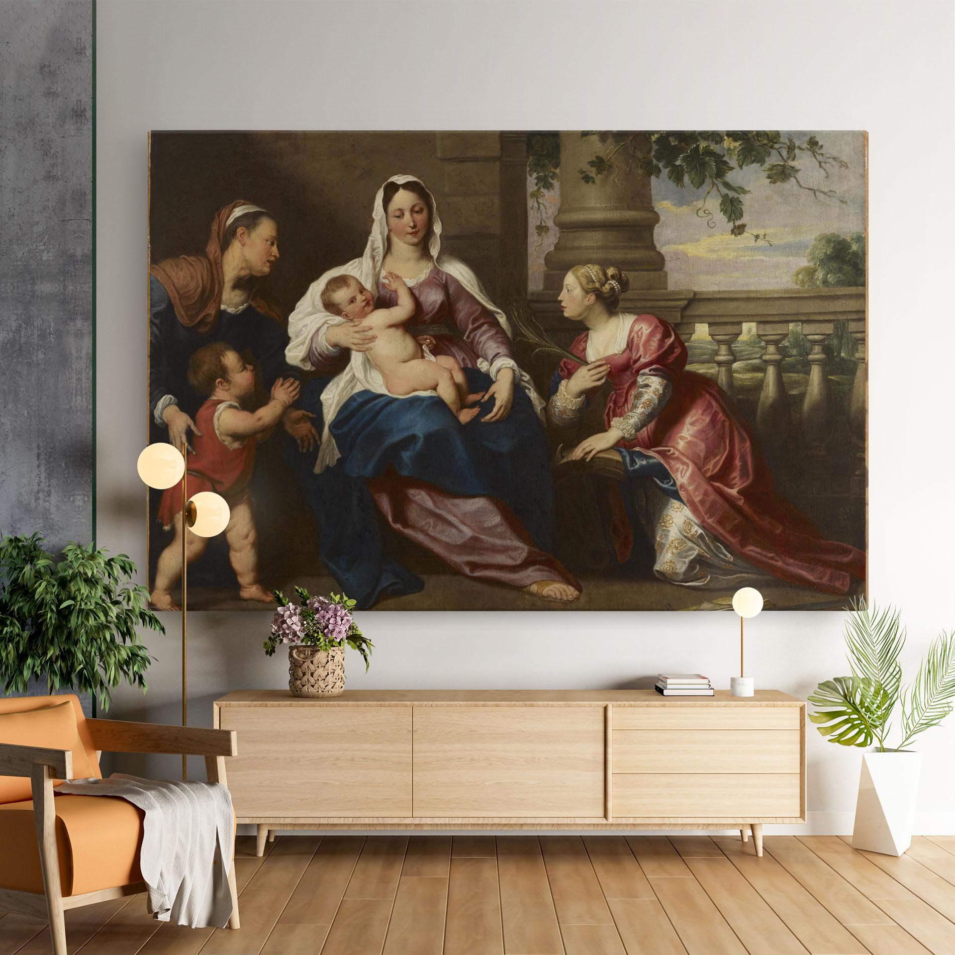 Obraz na Płótnie Risen Glory mockup 9